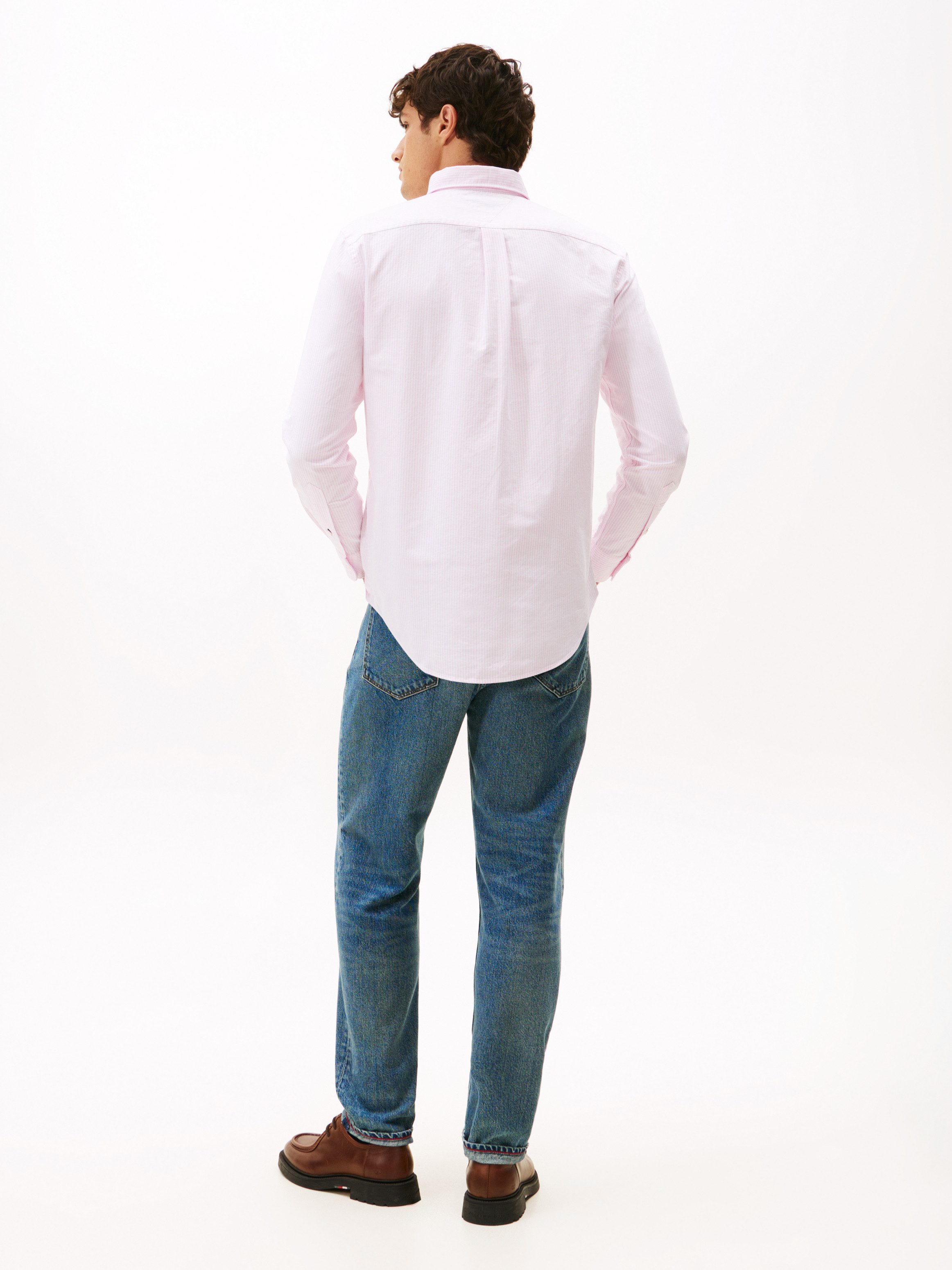 Tommy Hilfiger Overhemd met lange mouwen HERITAGE OXFORD STRIPE RF SHIRT