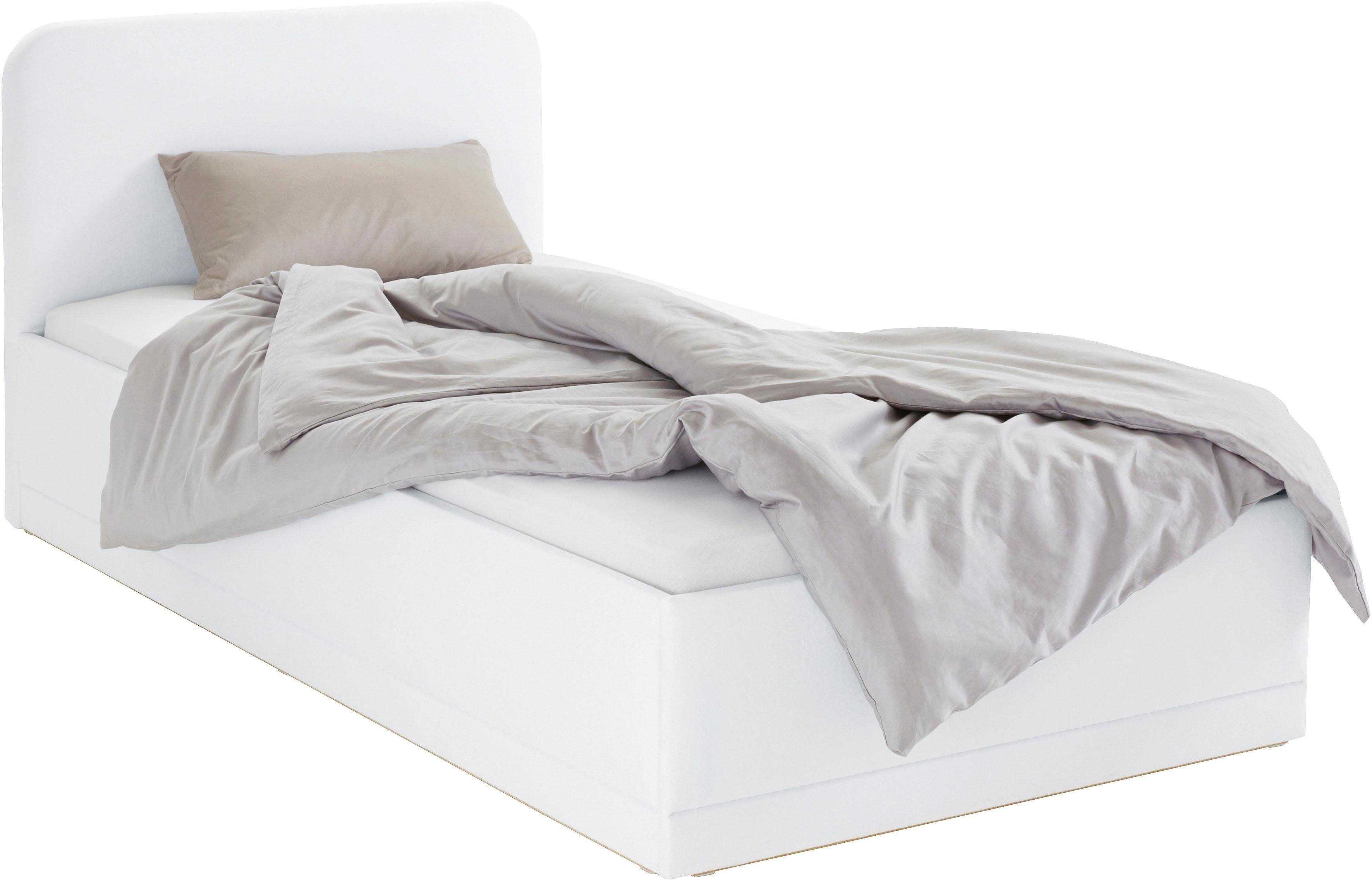 Westfalia Polsterbetten Gestoffeerd bed met bedkist bij uitvoering met matras