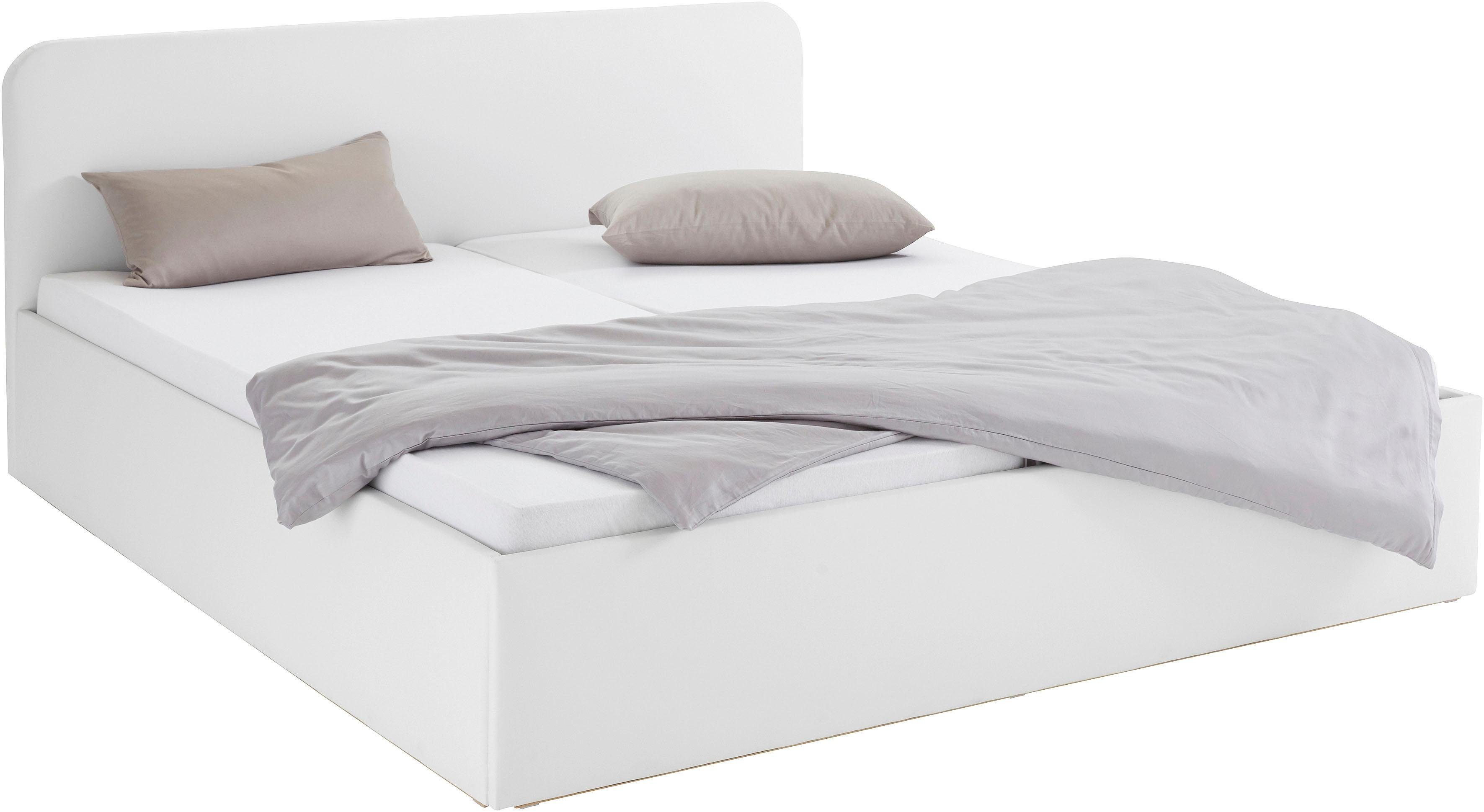 Westfalia Polsterbetten Gestoffeerd bed met bedkist bij uitvoering met matras