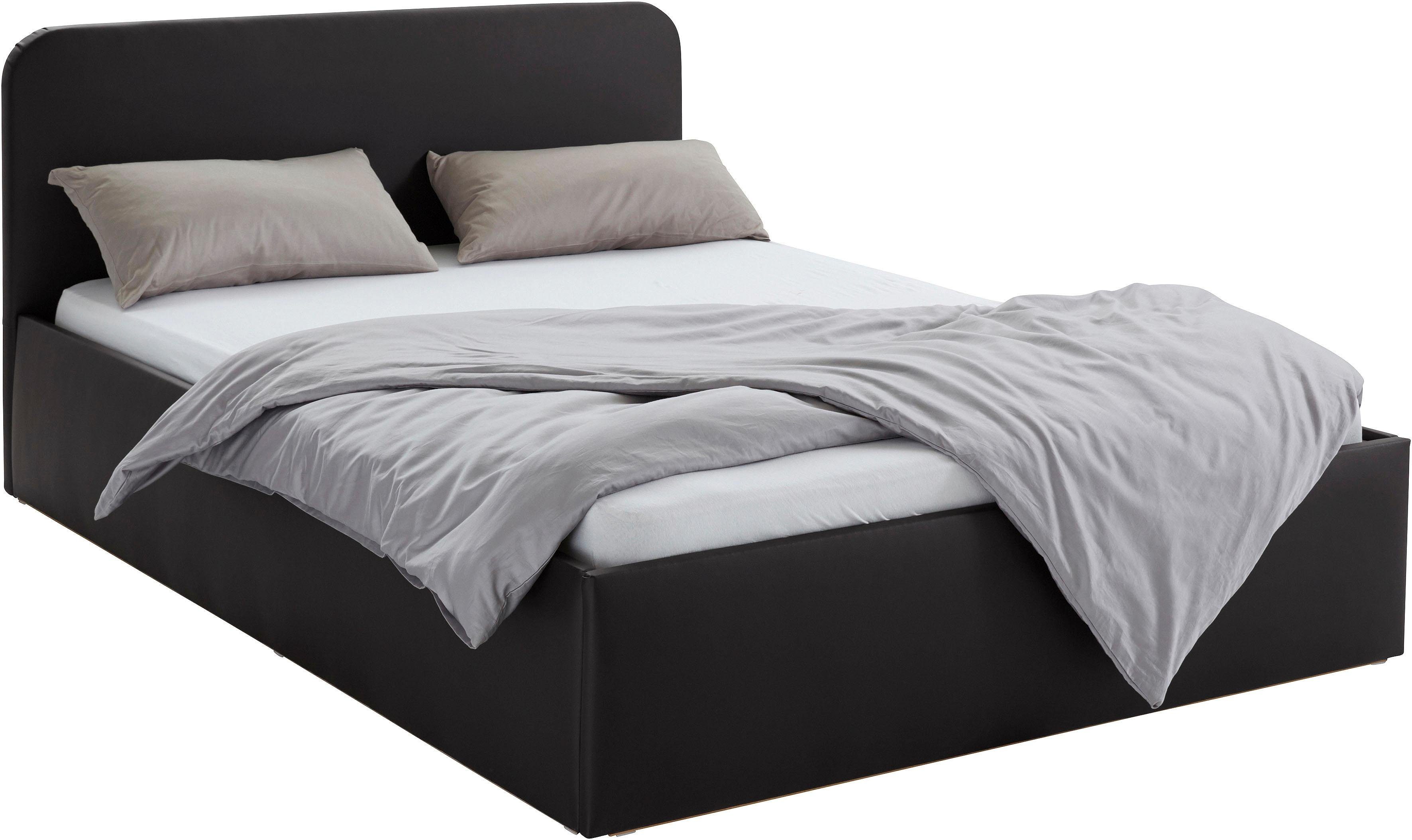 Westfalia Polsterbetten Gestoffeerd bed met bedkist bij uitvoering met matras