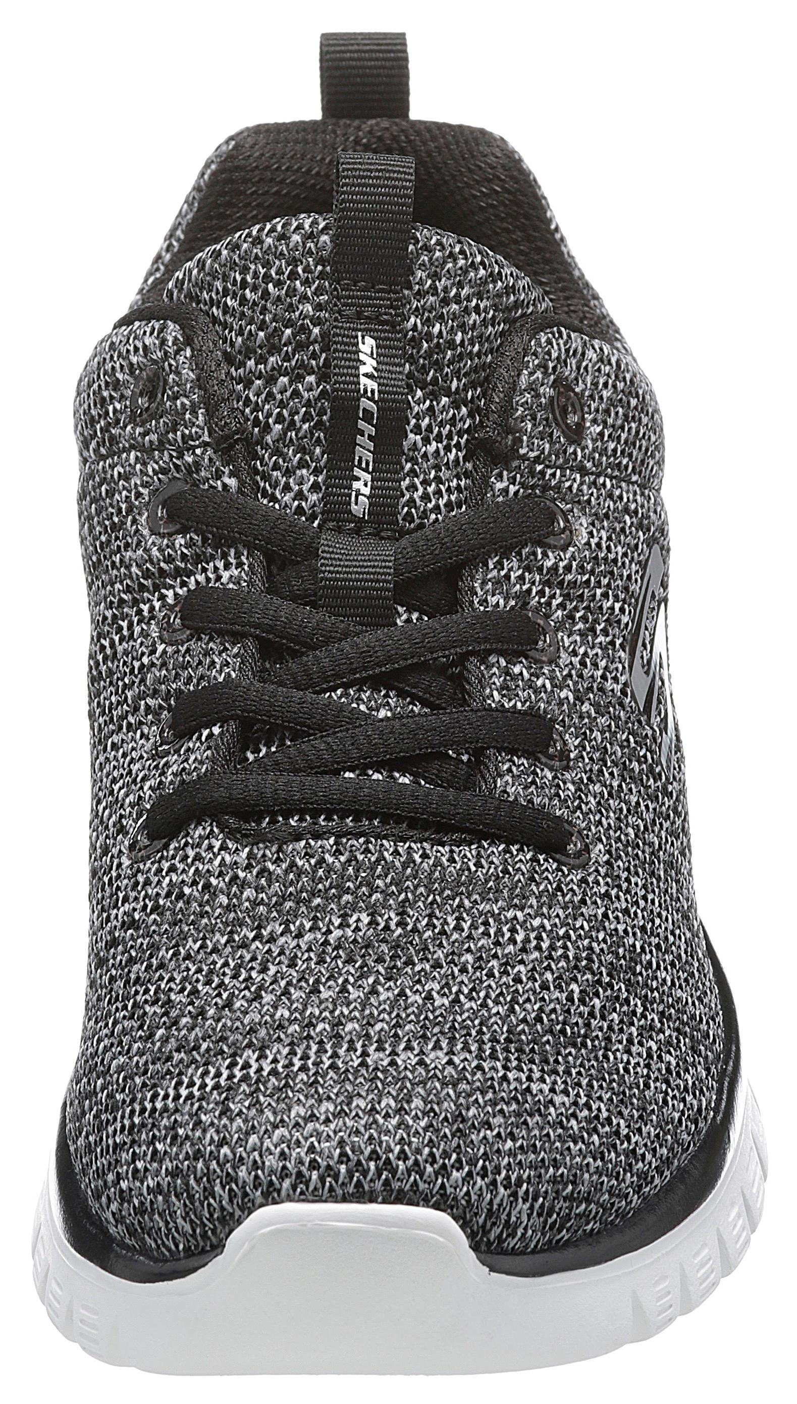 Skechers Sneakers Graceful - Twisted Fortune Vrijetijdsschoen, lage schoen, veterschoen met memory foam