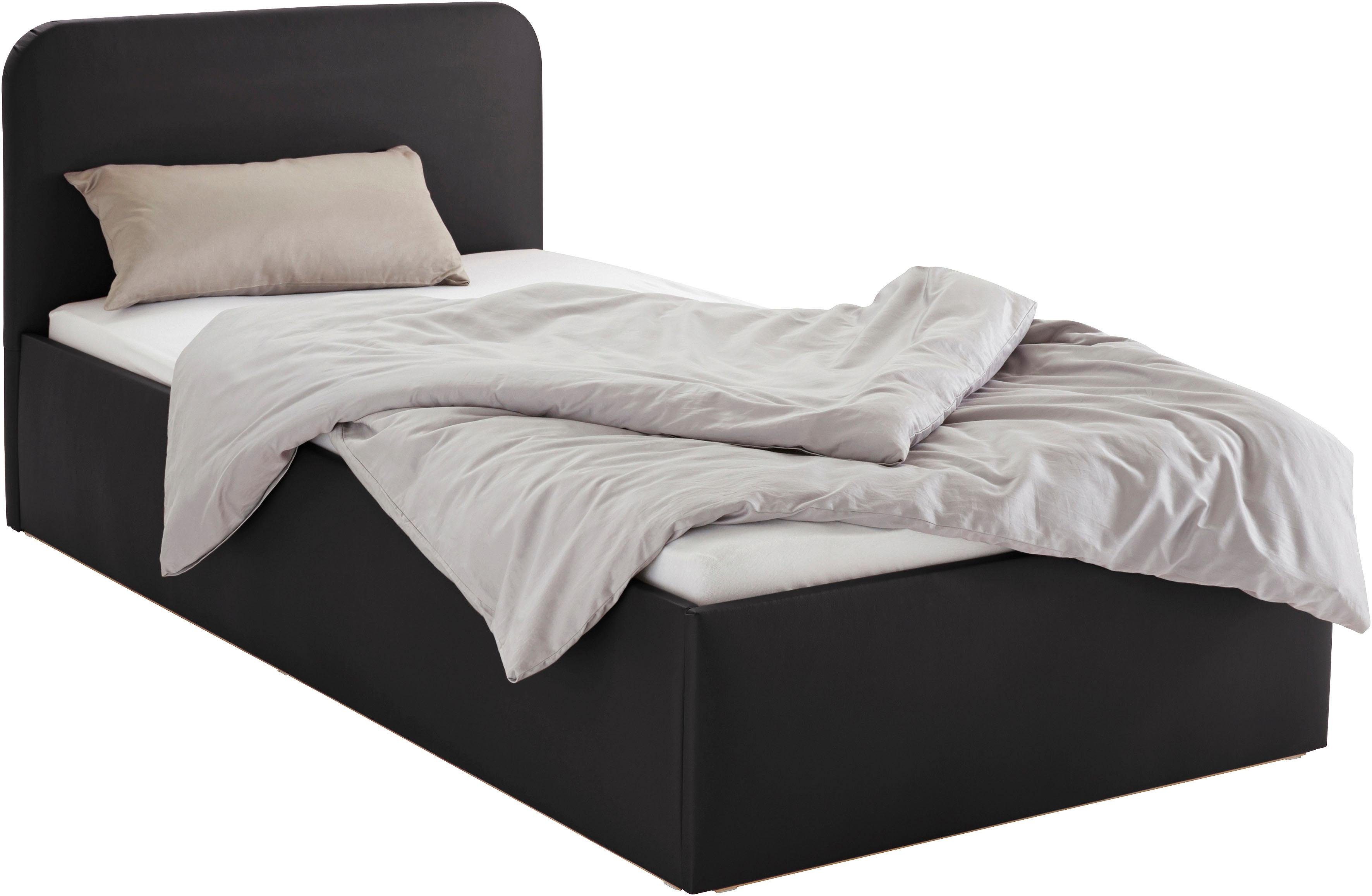 Westfalia Polsterbetten Gestoffeerd bed met bedkist bij uitvoering met matras