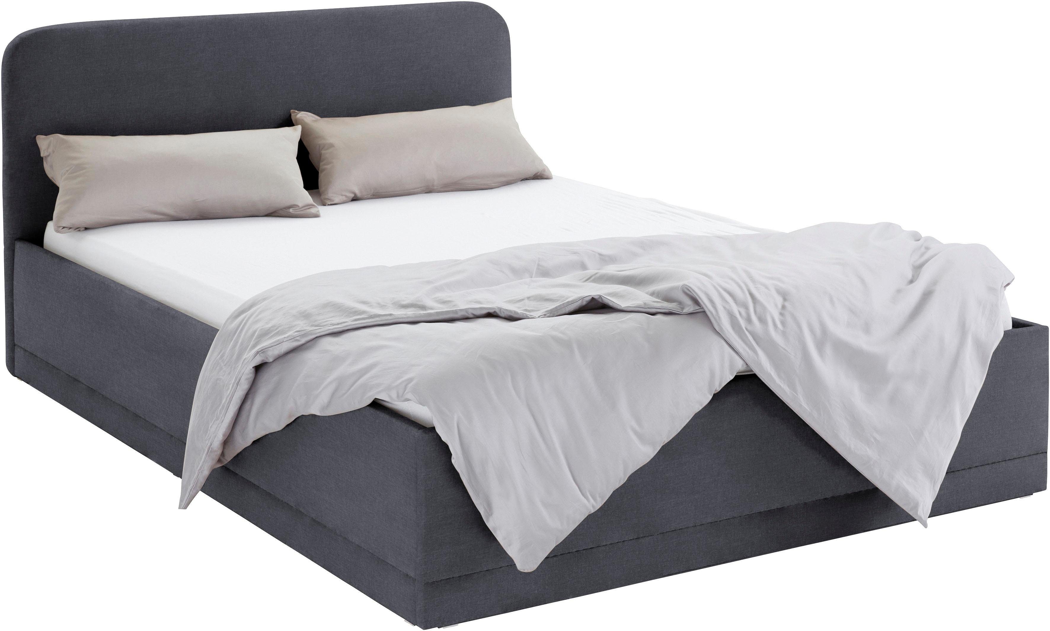 Westfalia Polsterbetten Gestoffeerd bed met bedkist bij uitvoering met matras