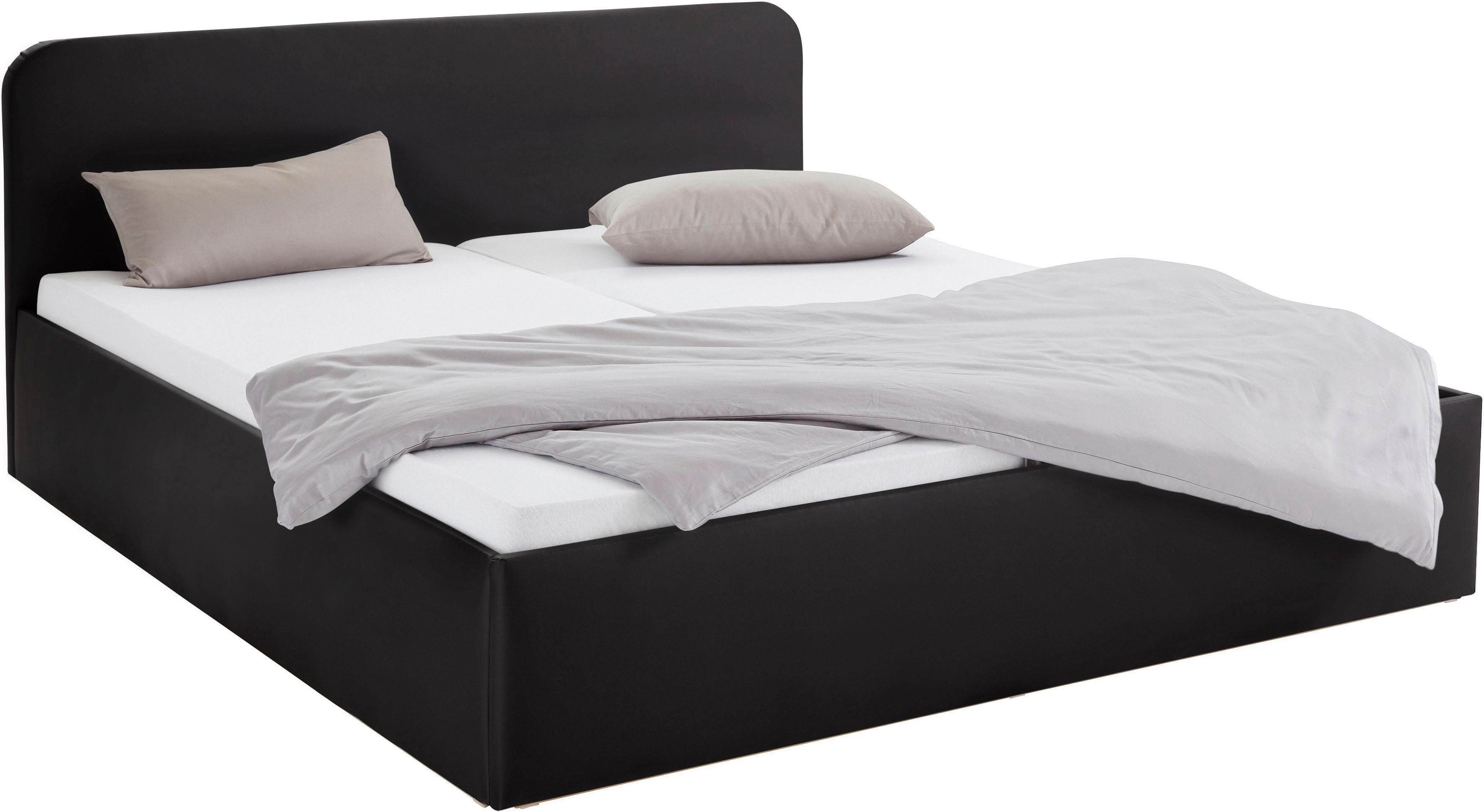 Westfalia Polsterbetten Gestoffeerd bed met bedkist bij uitvoering met matras