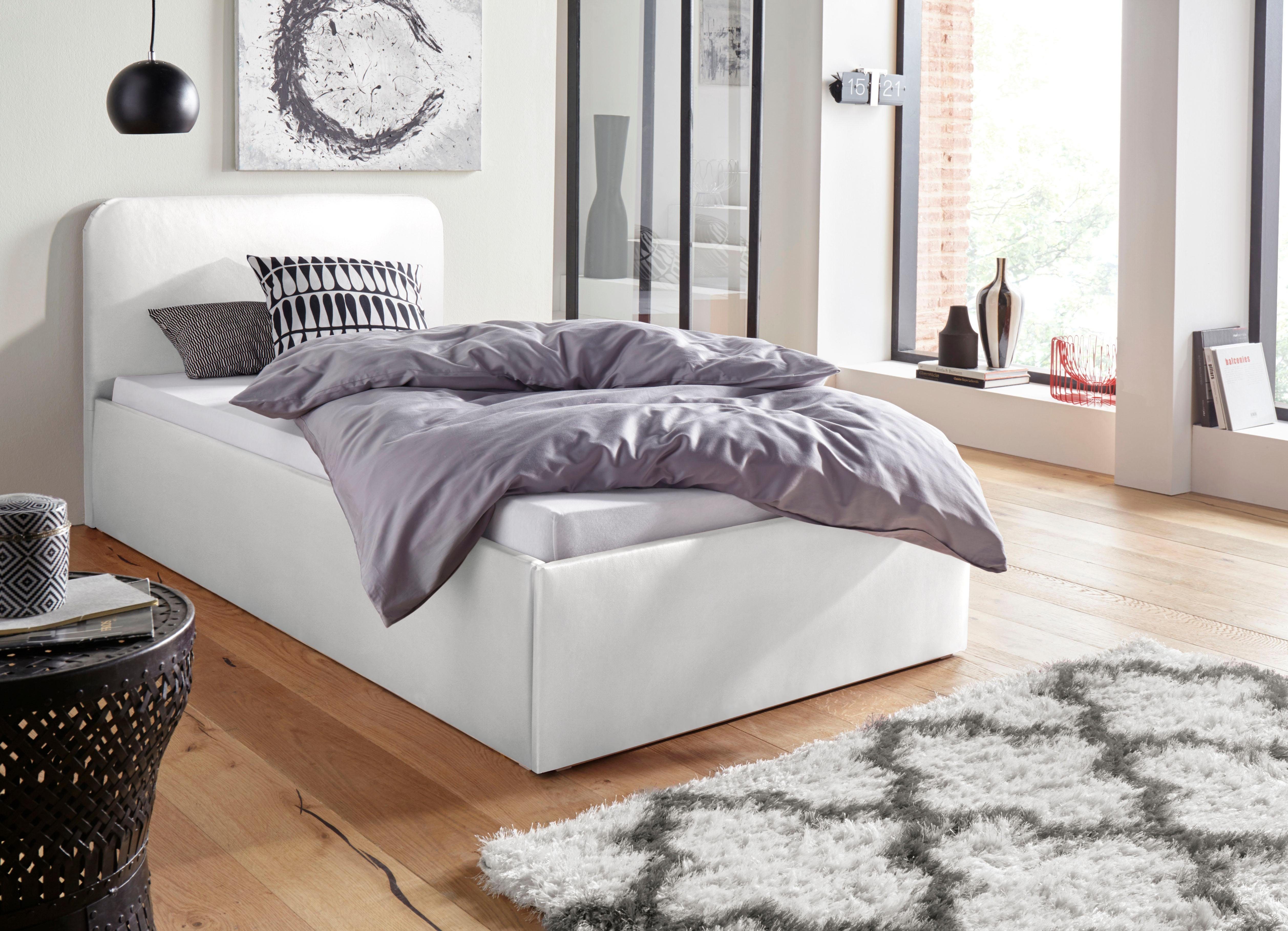 Westfalia Polsterbetten Gestoffeerd bed met bedkist bij uitvoering met matras