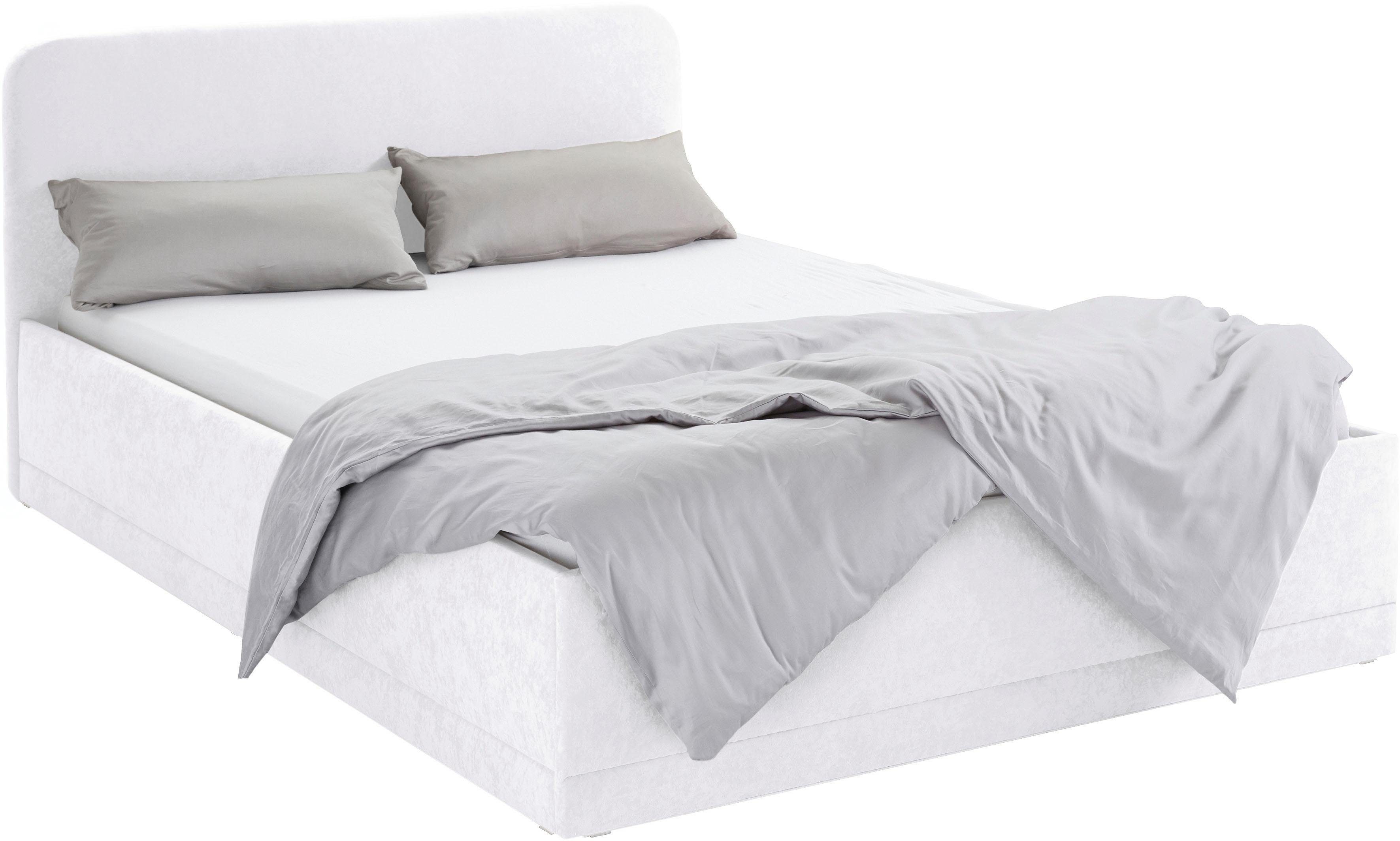 Westfalia Polsterbetten Gestoffeerd bed met bedkist bij uitvoering met matras