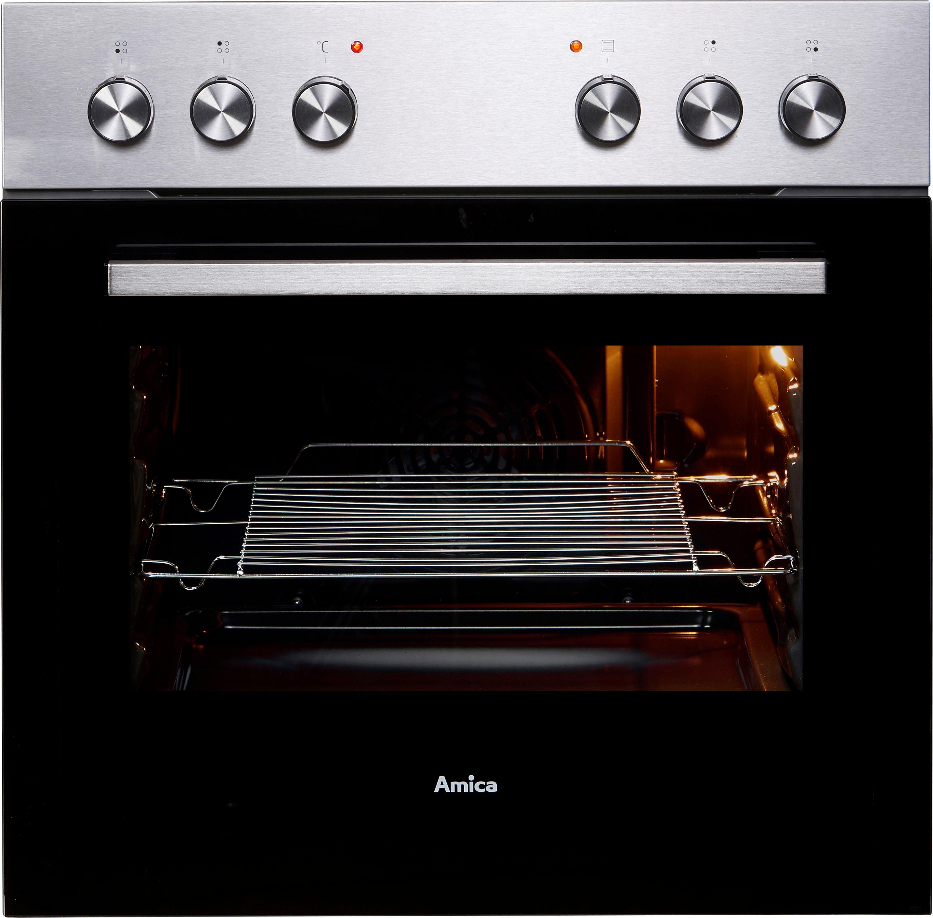 Amica Inbouw elektrisch fornuisset EHC 933 021 RapidWarmUp-functie