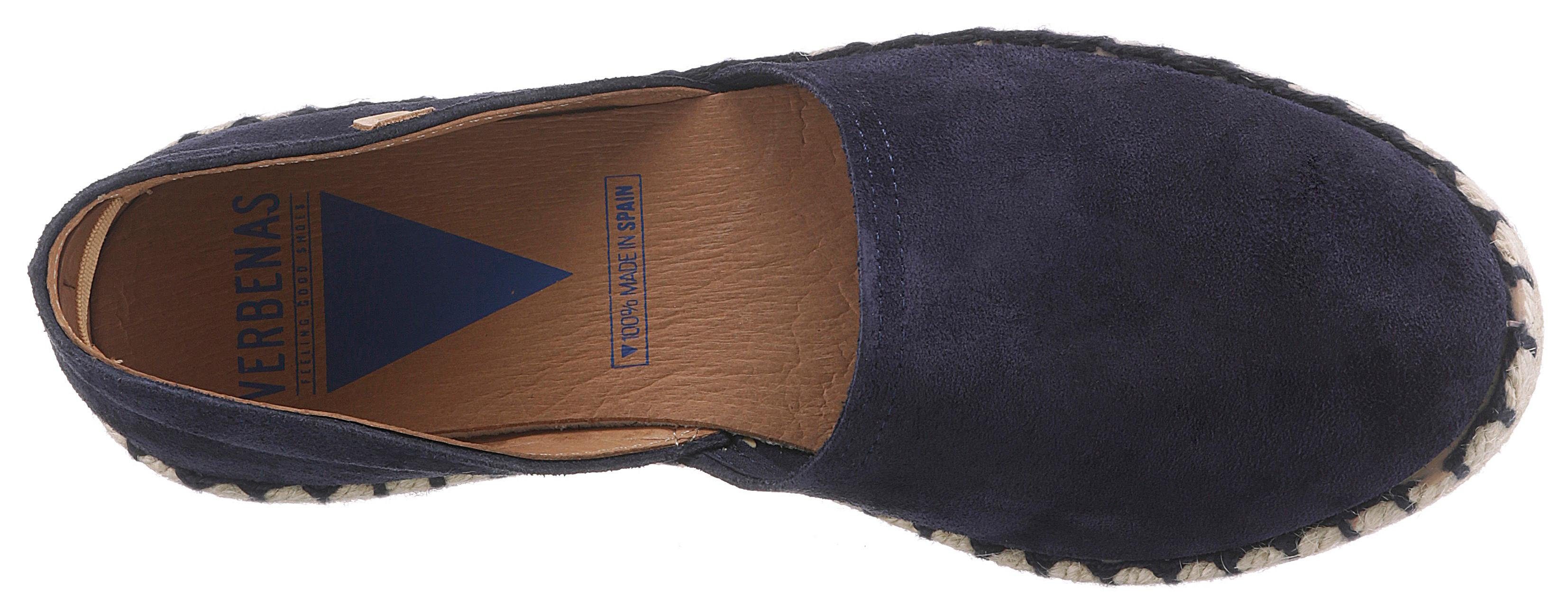 VERBENAS Espadrilles Strandschoen, zomerschoen, loafer van suede