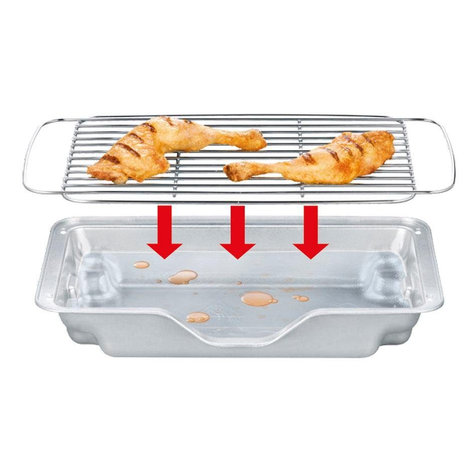 Tefal Tafelgrill BG90E5 Easygrill Adjust 870 cm² grilloppervlak, opvangschaal, regelbare thermostaat