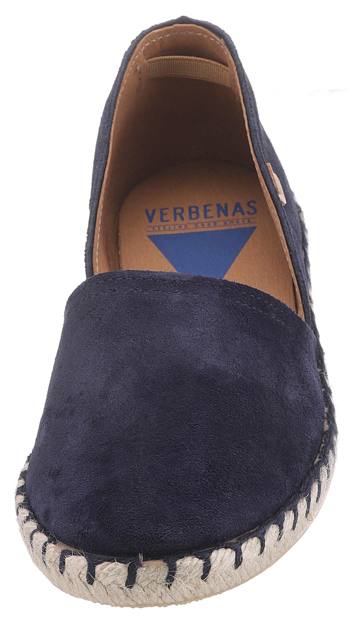 VERBENAS Espadrilles Strandschoen, zomerschoen, loafer van suede