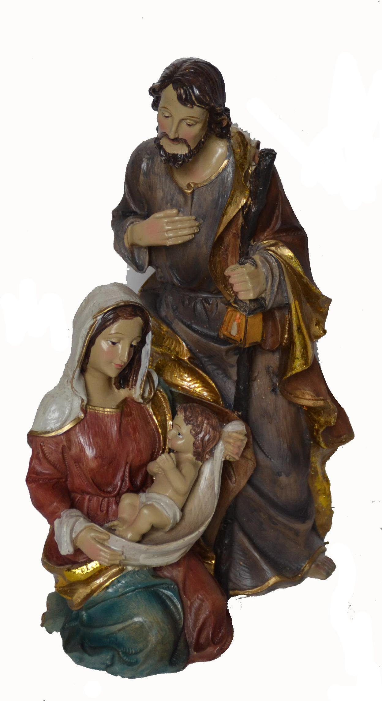 Alfred Kolbe Kribbefiguur Familieblok, kerstdecoratie