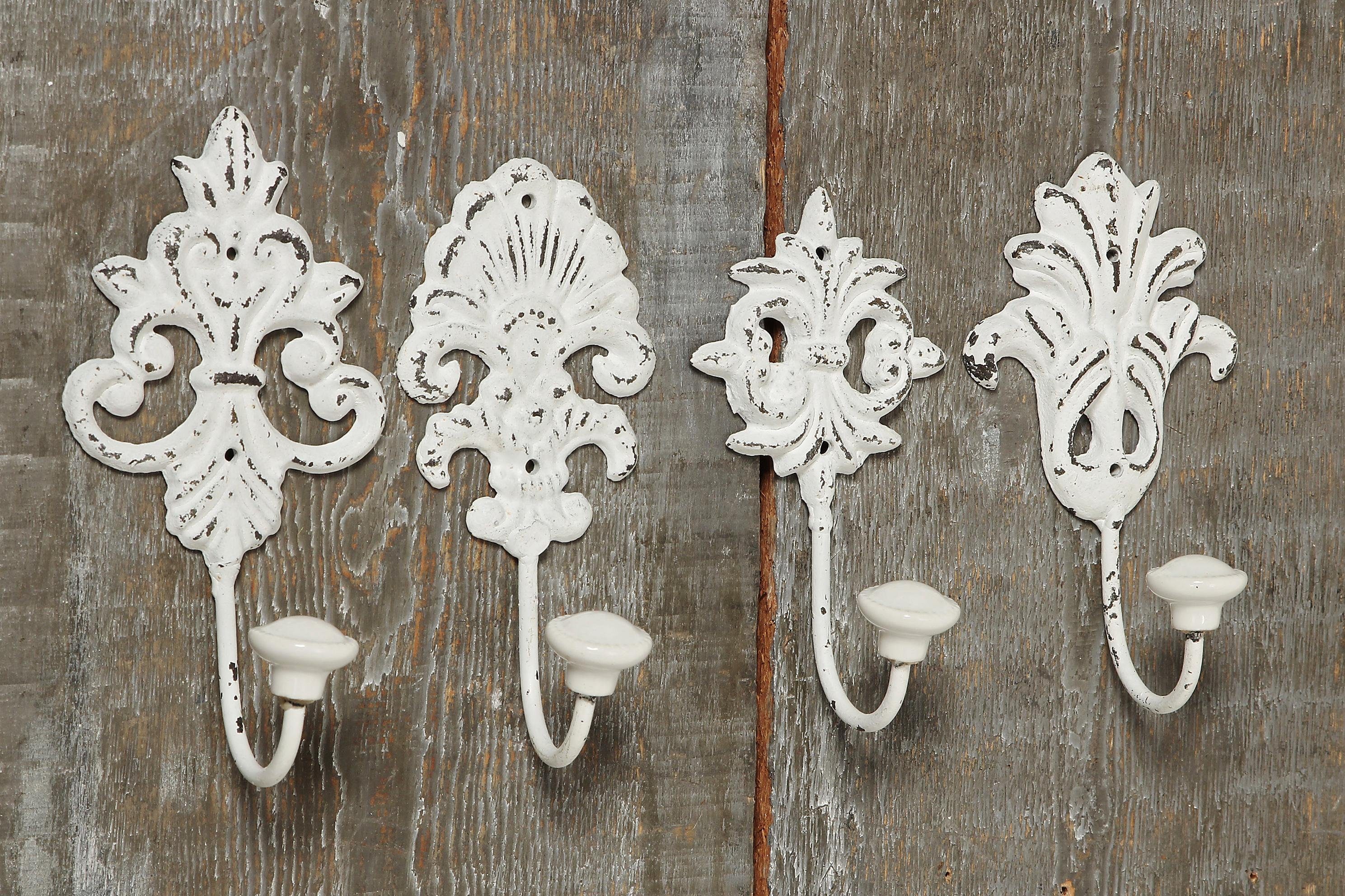 Home affaire Wandhaak Ivy (set, 4 stuks)