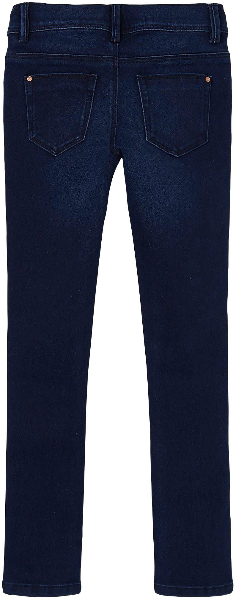 Name It Stretch jeans NKFPOLLY DNMTAX PANT van comfortabel stretch-denim