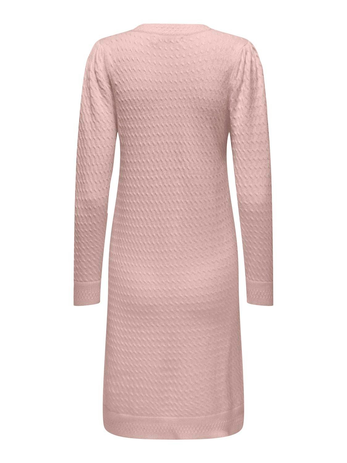 Only Gebreide jurk ONLKATIA LS PUFF DRESS CC KNT