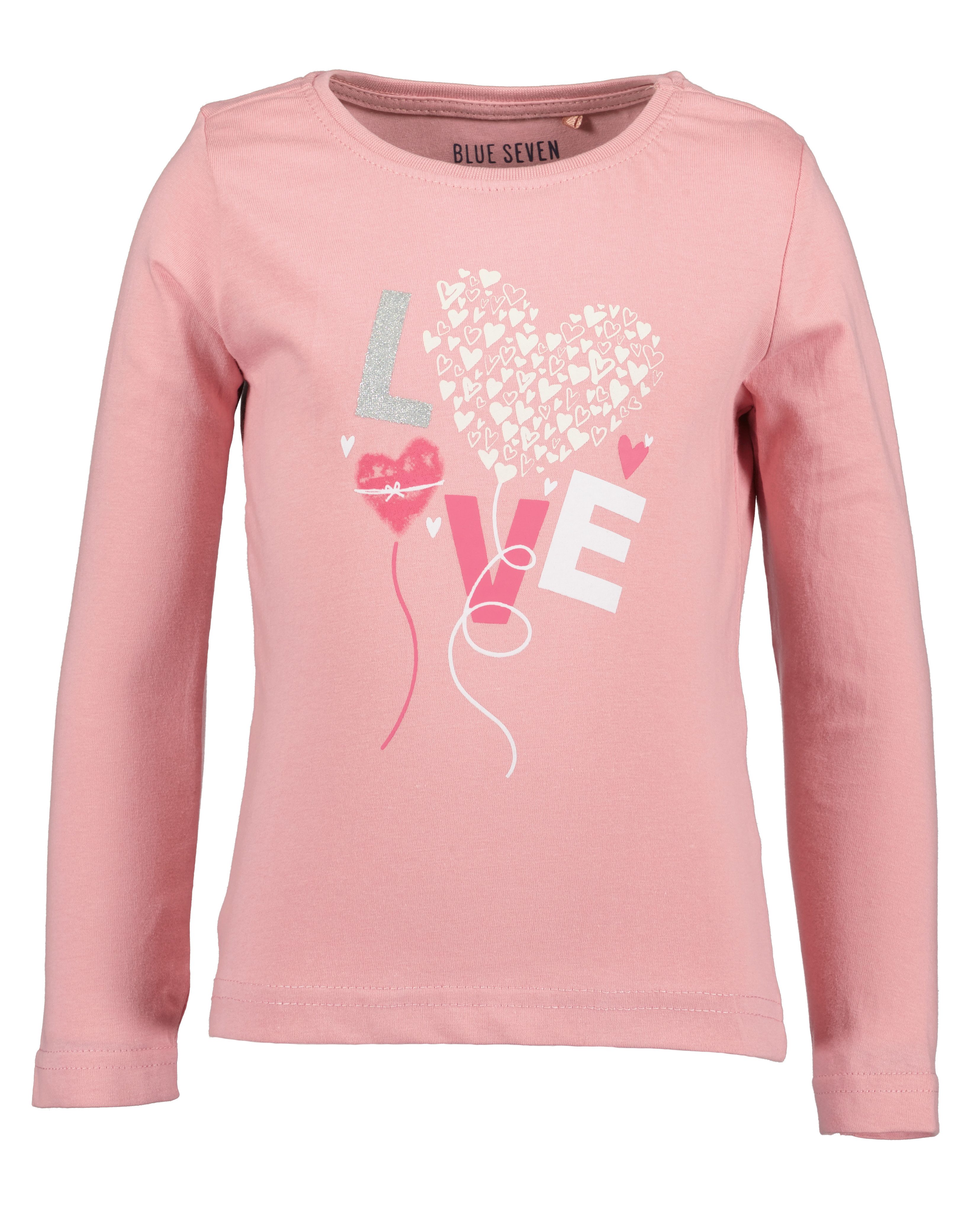 Blue Seven Shirt met lange mouwen met geweldige frontmotieven (set, 2-delig)