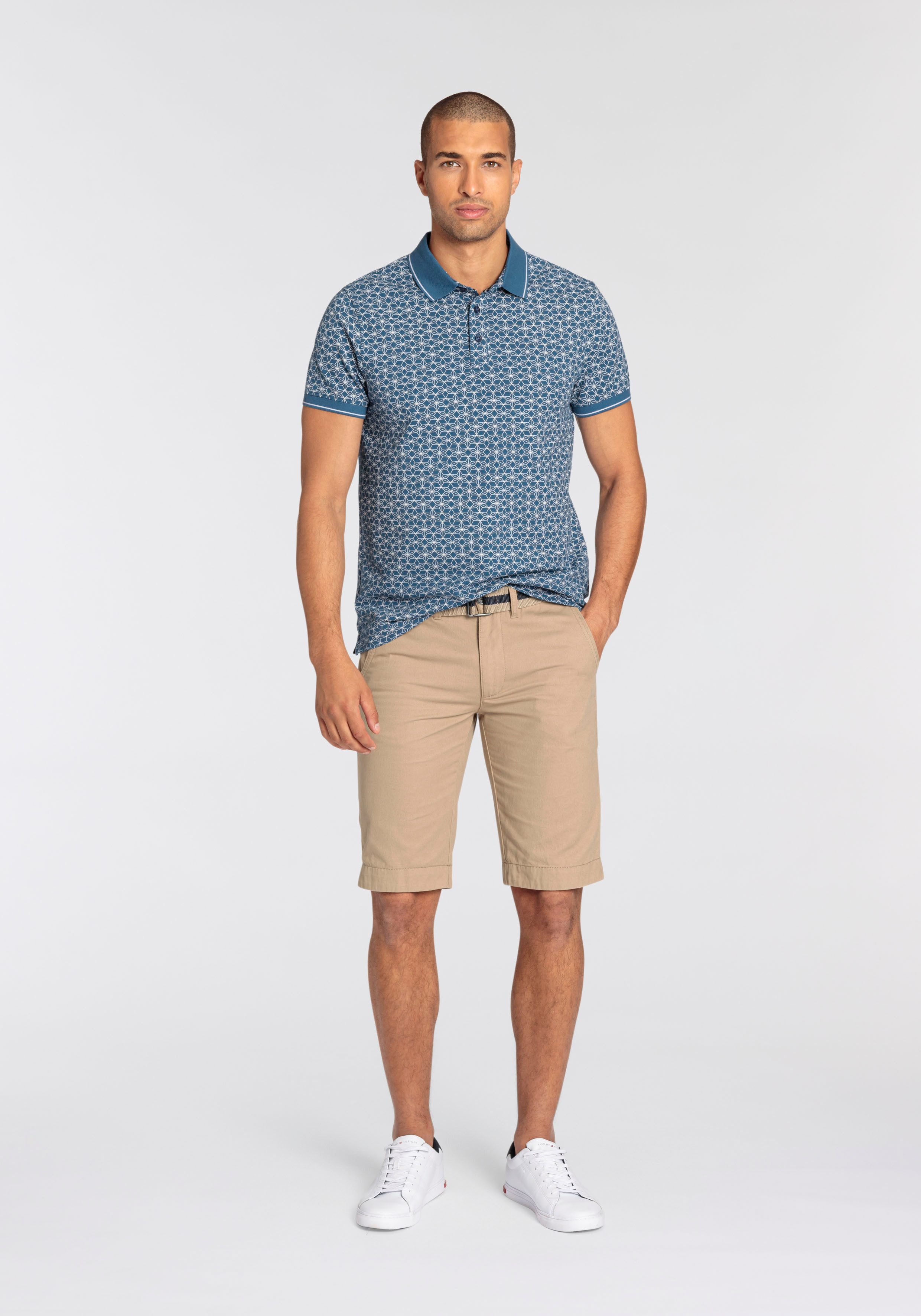 Bruno Banani Poloshirt met all-over print