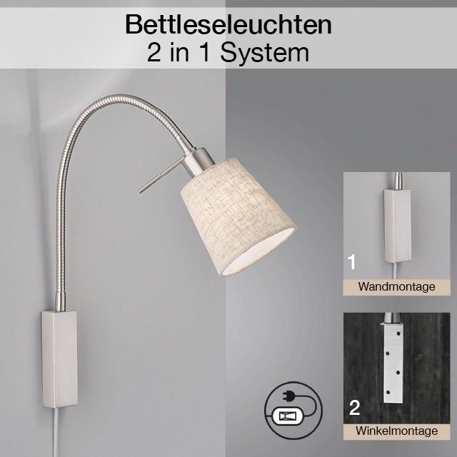 Honsel Leuchten Wandlamp Wolk (1 stuk)