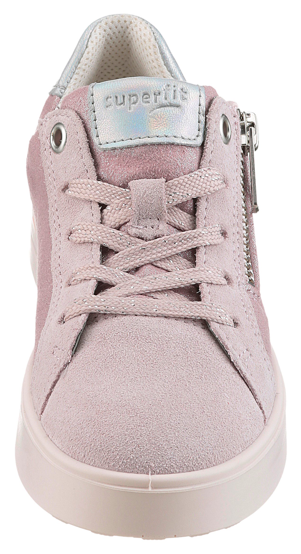 Superfit Sneakers STELLA WMS: middel Veterschoen met subtiele batikprint, maat sjabloon om te downloaden