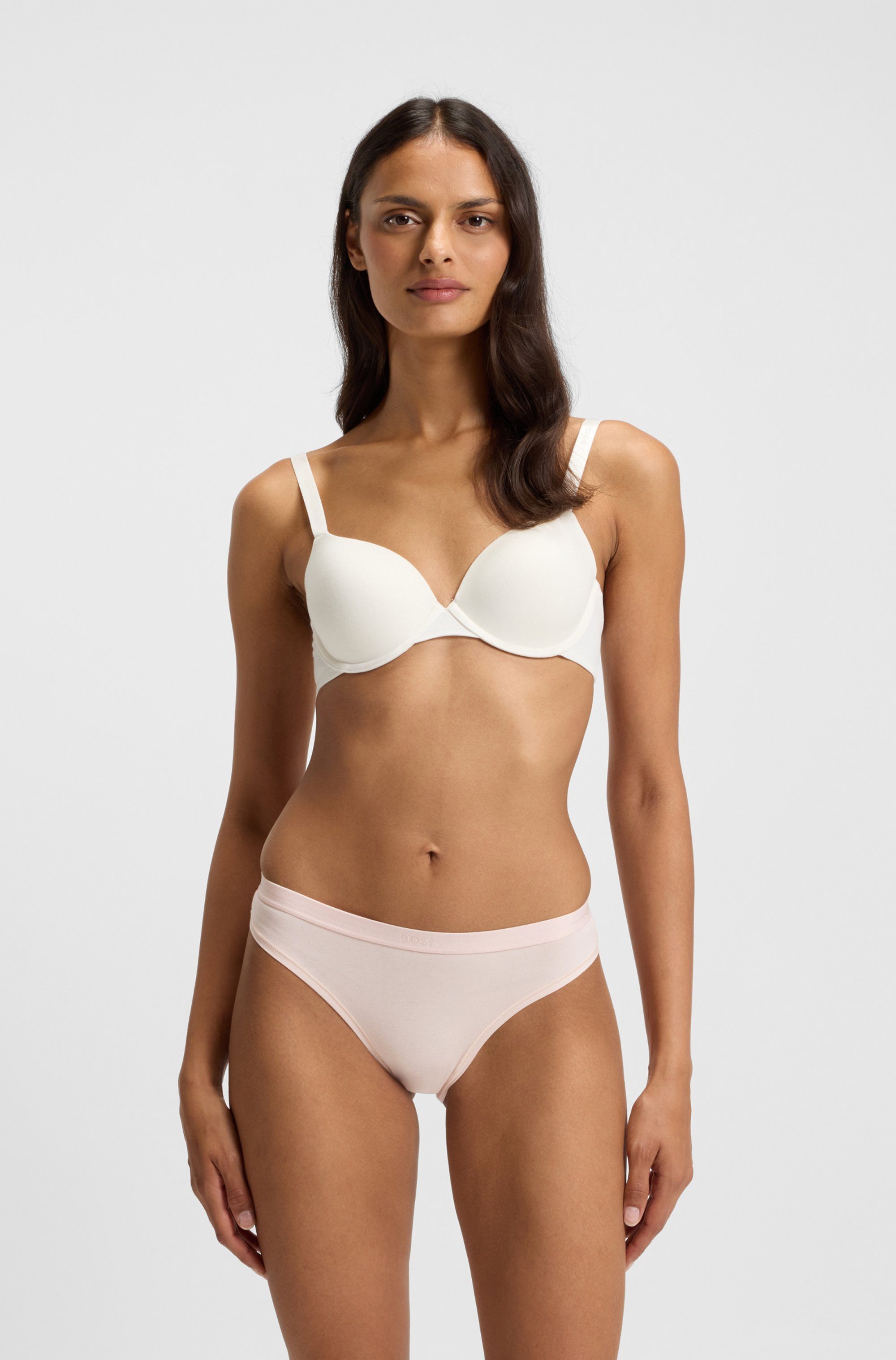 BOSS Slip 3P BRIEF met elastische logoband (3 stuks)