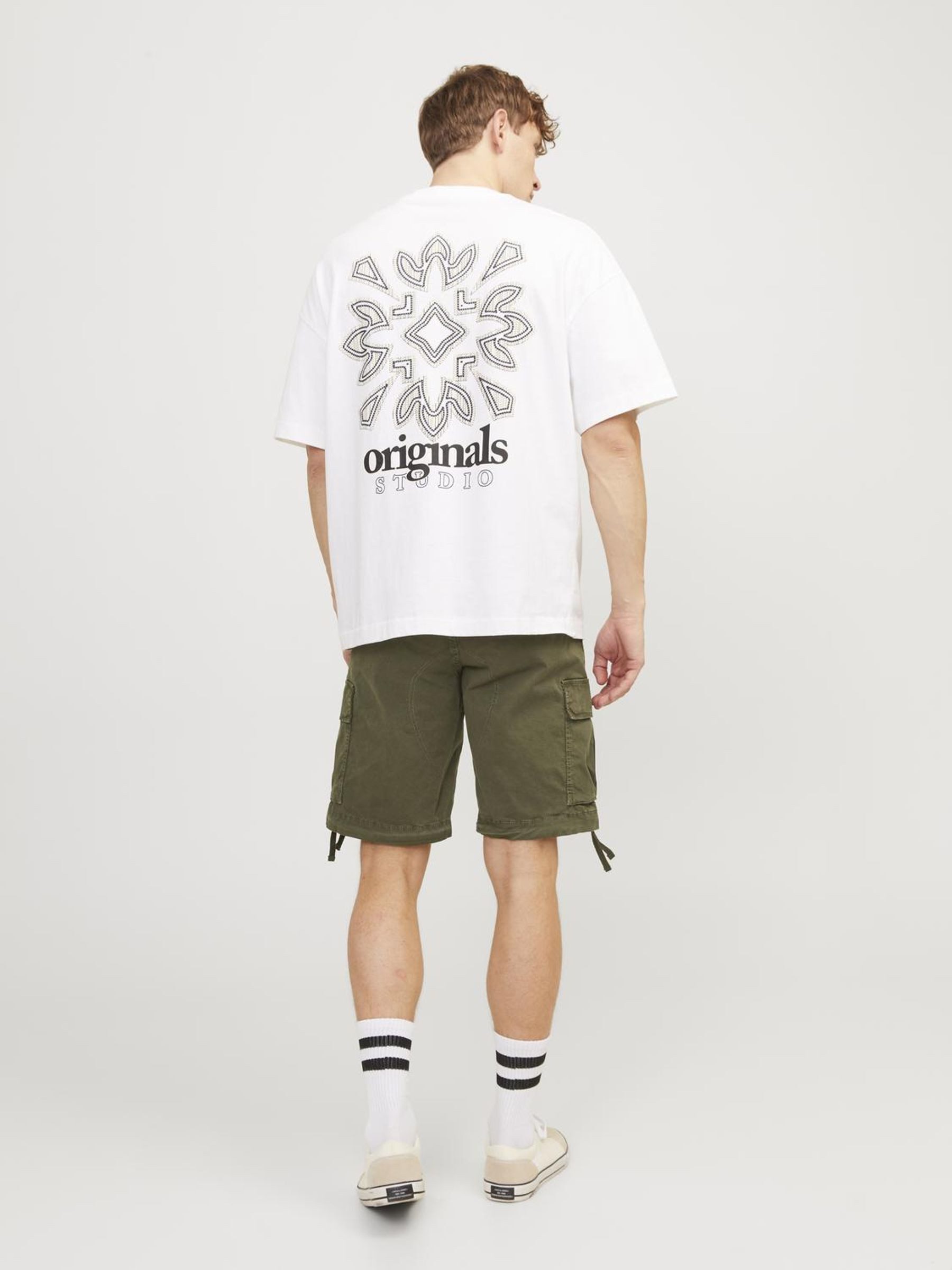 Jack & Jones Cargobroek JPSTCOLE TUCKER CARGO SHORTS LNG SN