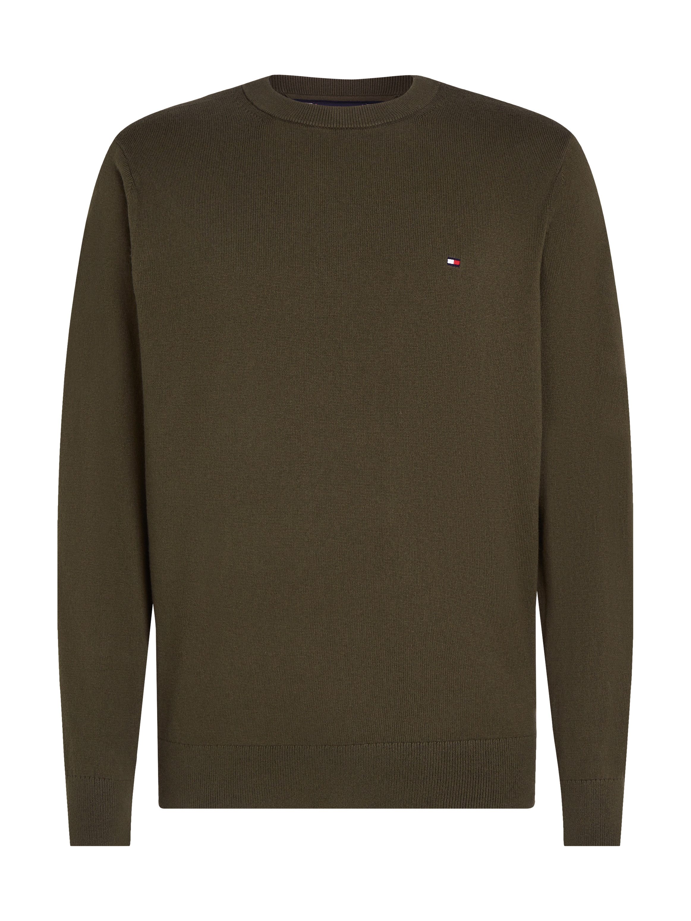 Tommy Hilfiger Trui met ronde hals PIMA ORG CTN CASHMERE CREW NECK