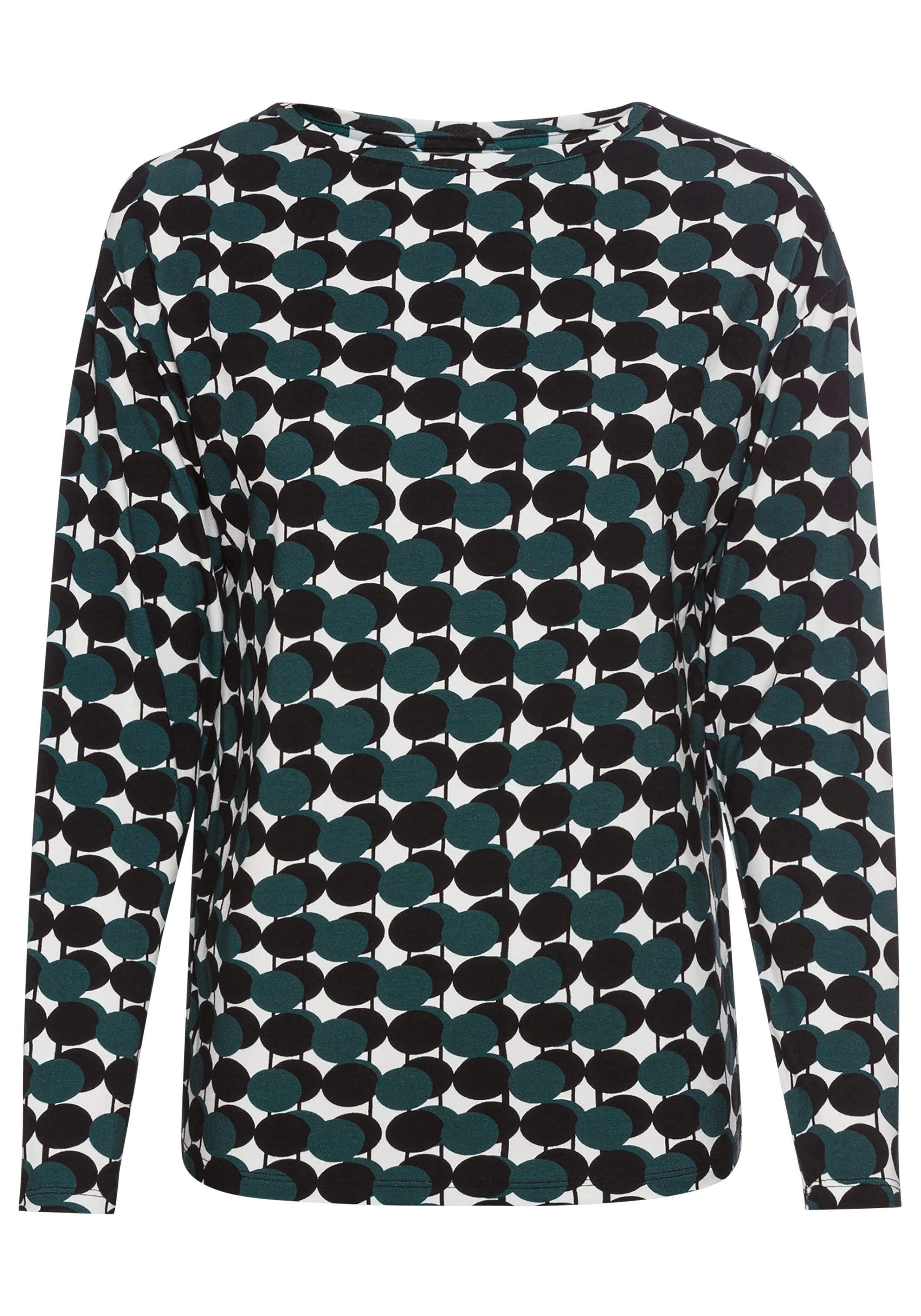 HECHTER PARIS Shirt met lange mouwen met mooie all-over print