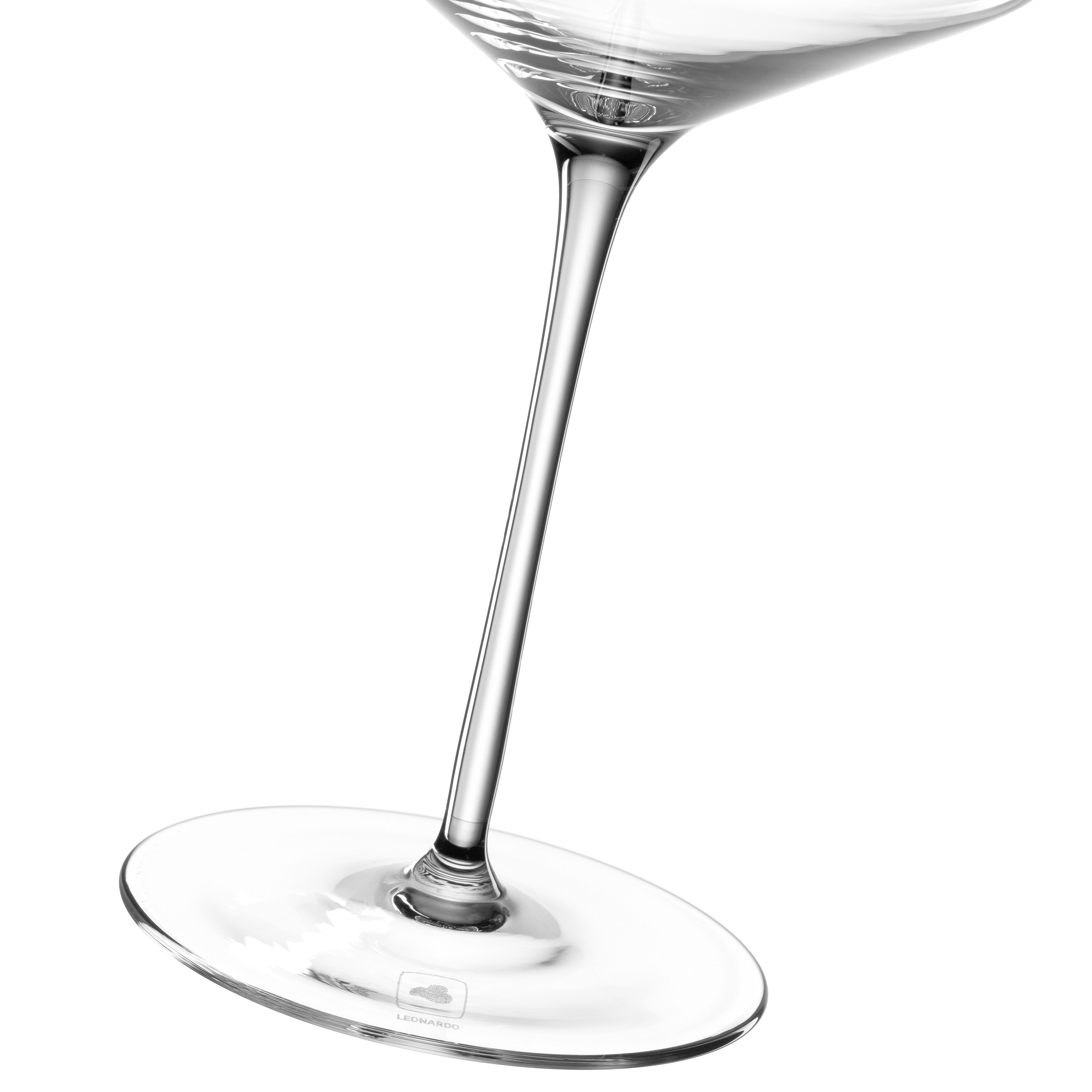 LEONARDO Champagneglas Champagne schaal PUCCINI, 350 ml, 6-stuks set (set)