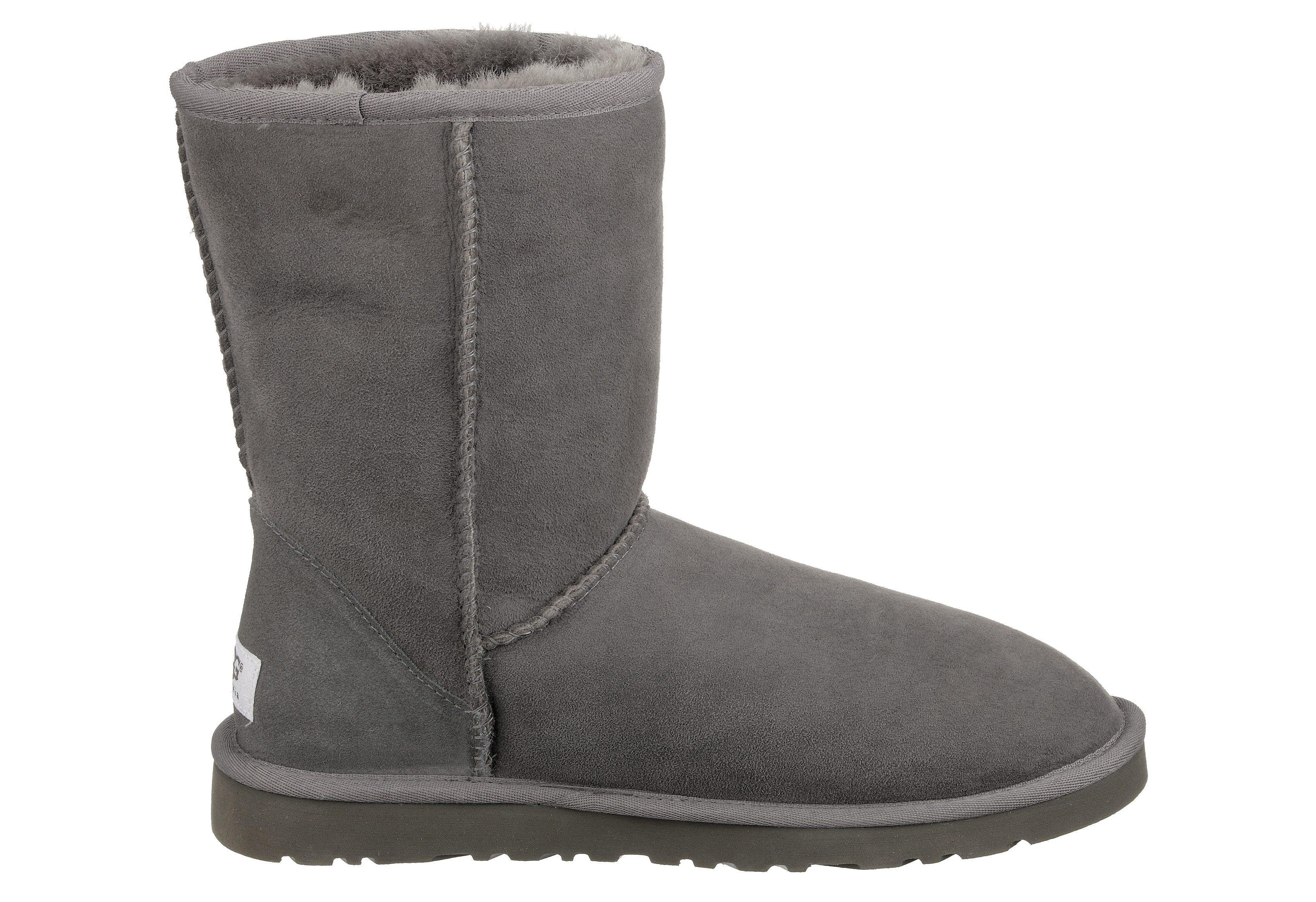 UGG Winterlaarzen Classic Short 2 laarzen, instap laarzen in klassiek ontwerp