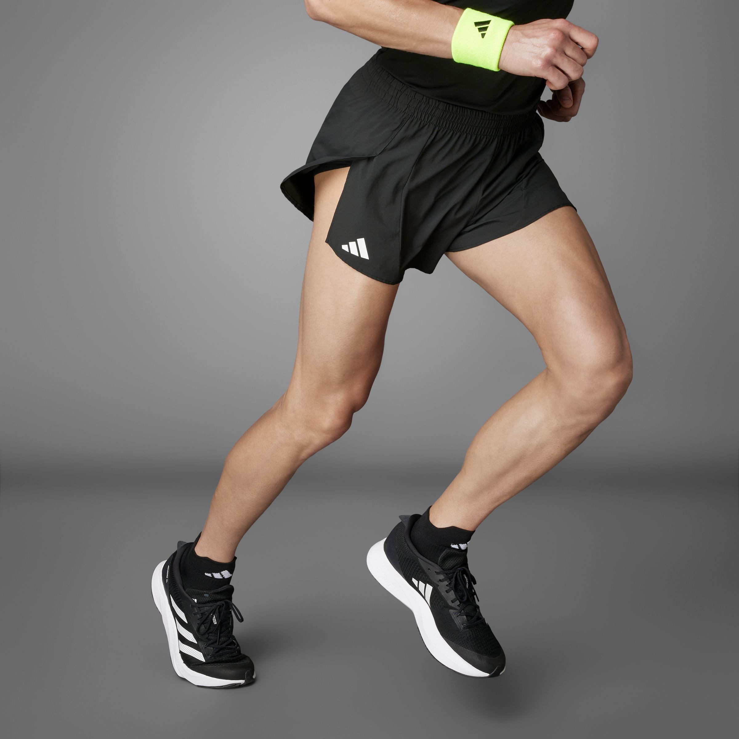 adidas Performance Runningshort ADIZERO E SPLIT (1-delig)