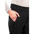 maier sports functionele broek helga slim slim fit, winter-outdoorbroek, zeer elastisch zwart