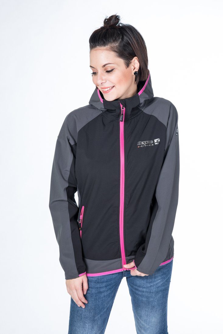 DEPROC Active Softshell-jack XLight CAVELL Women