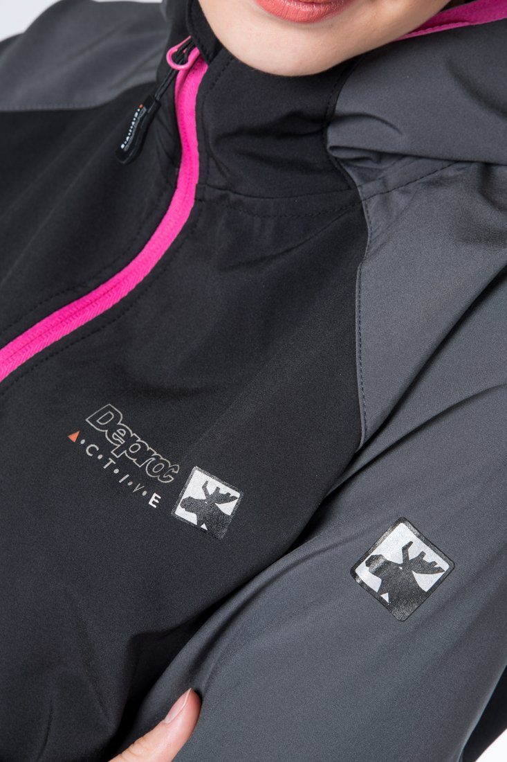 DEPROC Active Softshell-jack XLight CAVELL Women