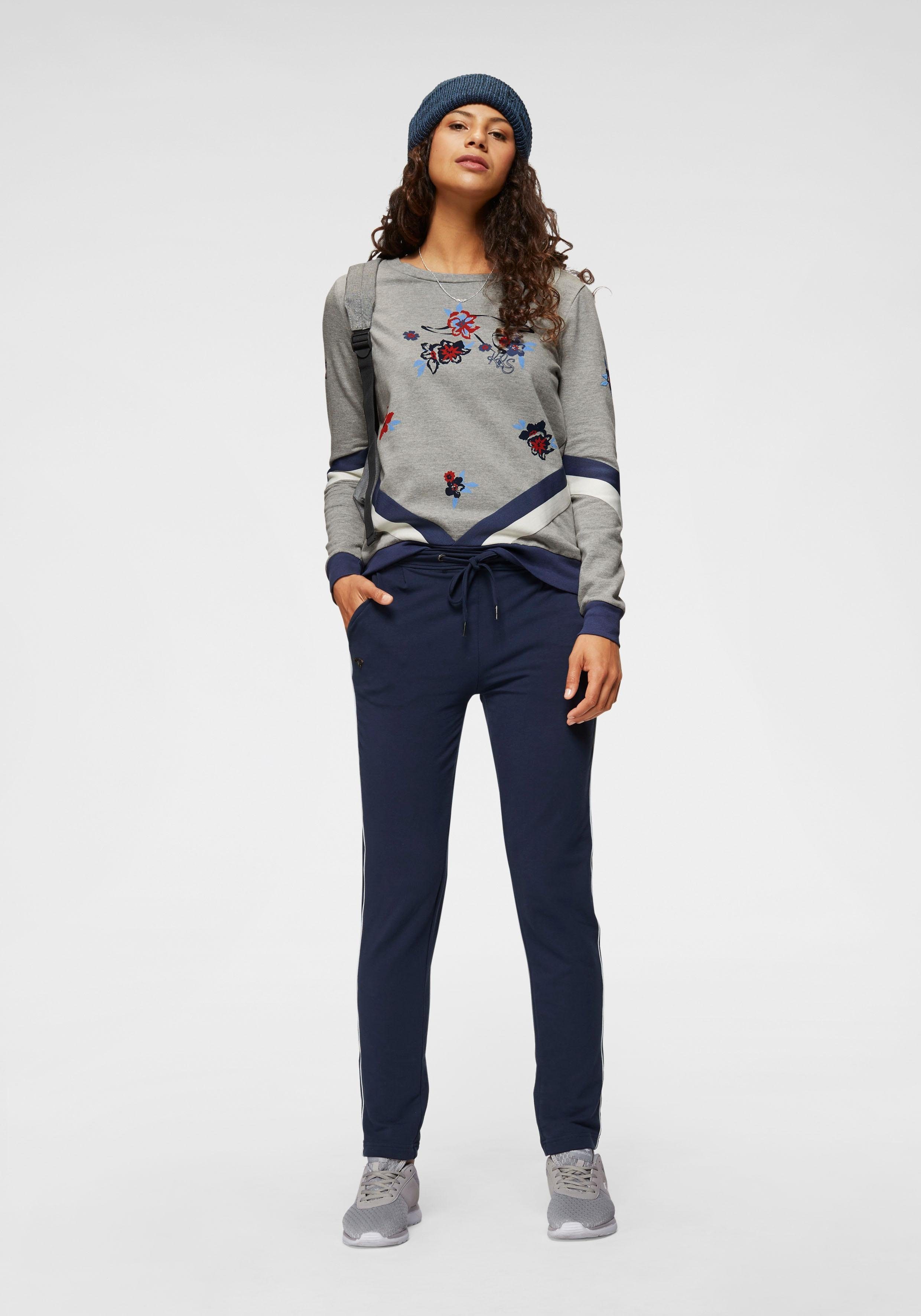 KangaROOS Jogpants met contraststrepen opzij