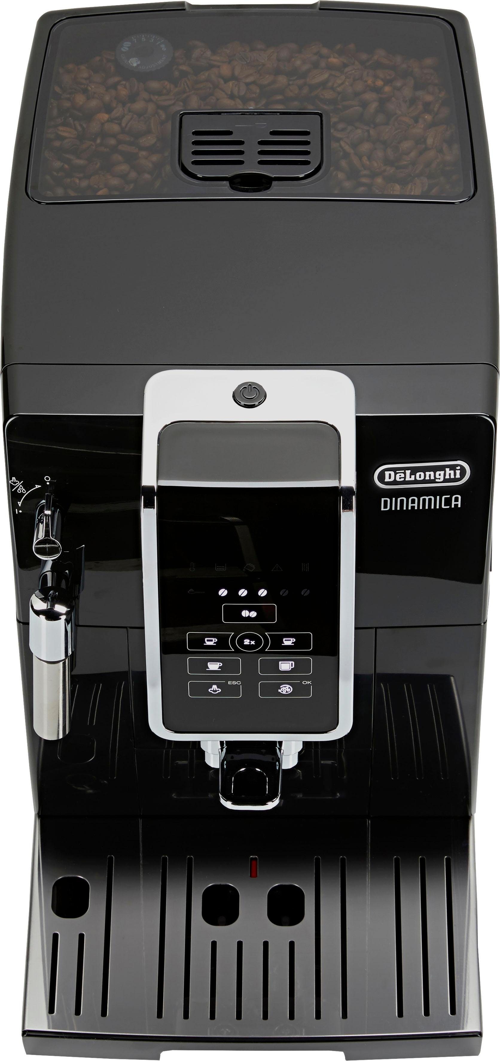 De'Longhi Volautomatisch koffiezetapparaat Dinamica ECAM 358.15.B, Sensor-bedieningspaneel met geïllumineerde snelkeuzetoetsen