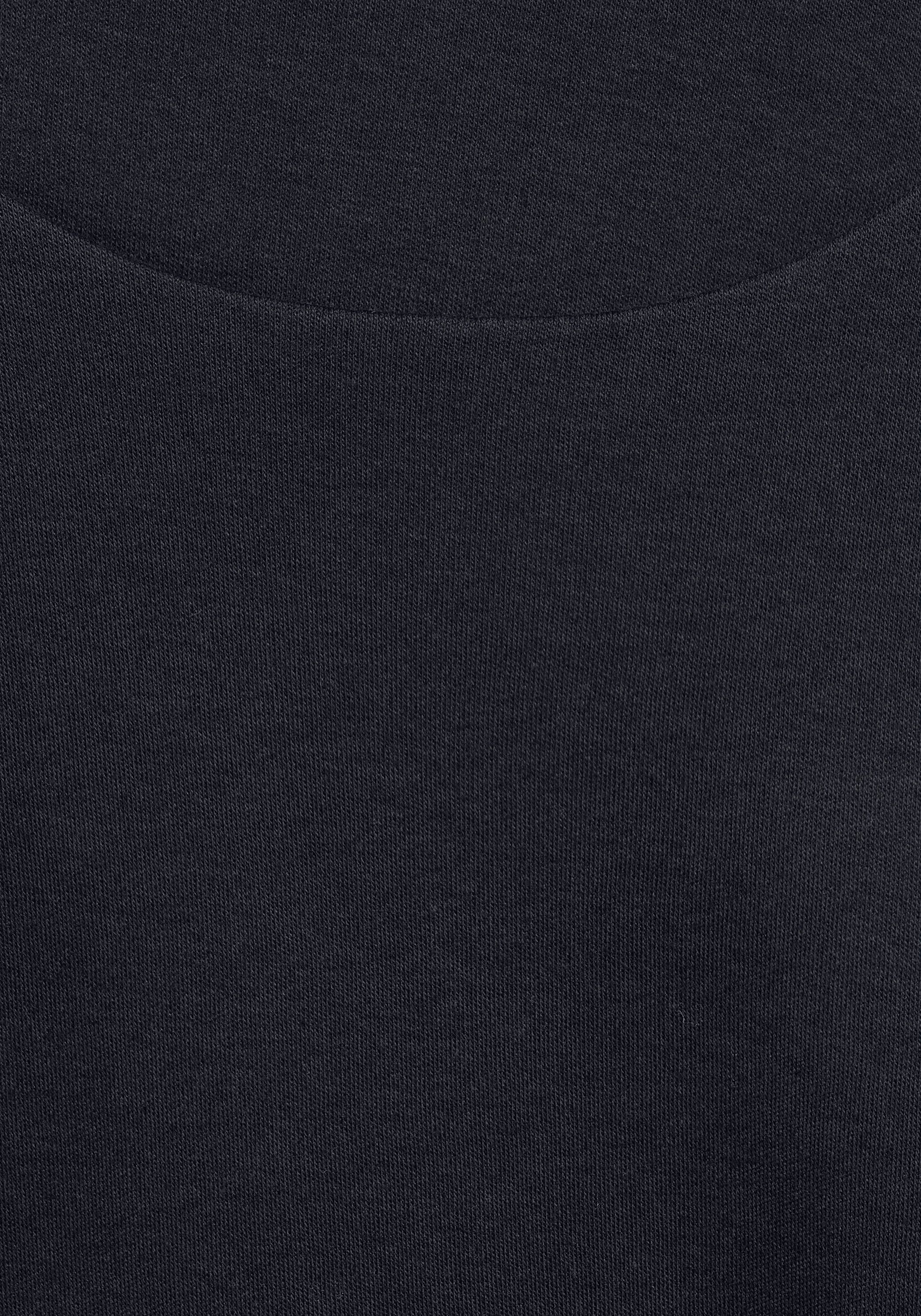 STREET ONE Shirt met 3/4-mouwen Style Pania met extra voering aan de voorkant