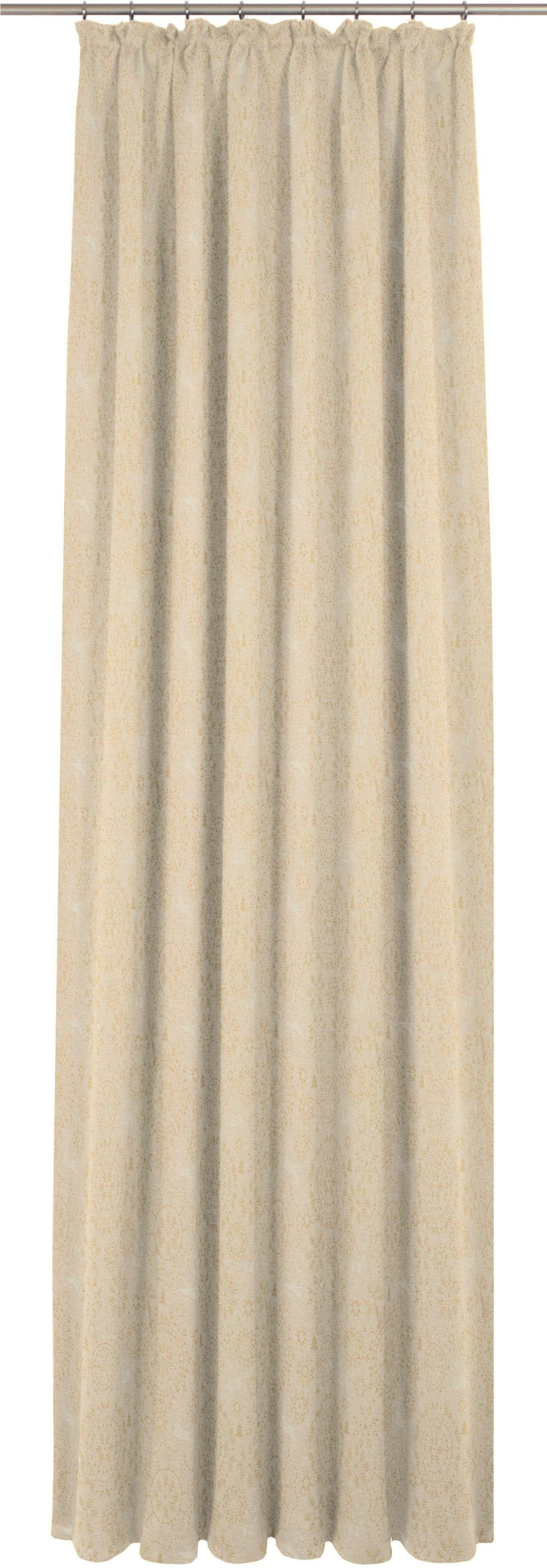 Wirth Gordijn SWIFT (1 stuk) kant & klaar gordijnen maat 2 beige