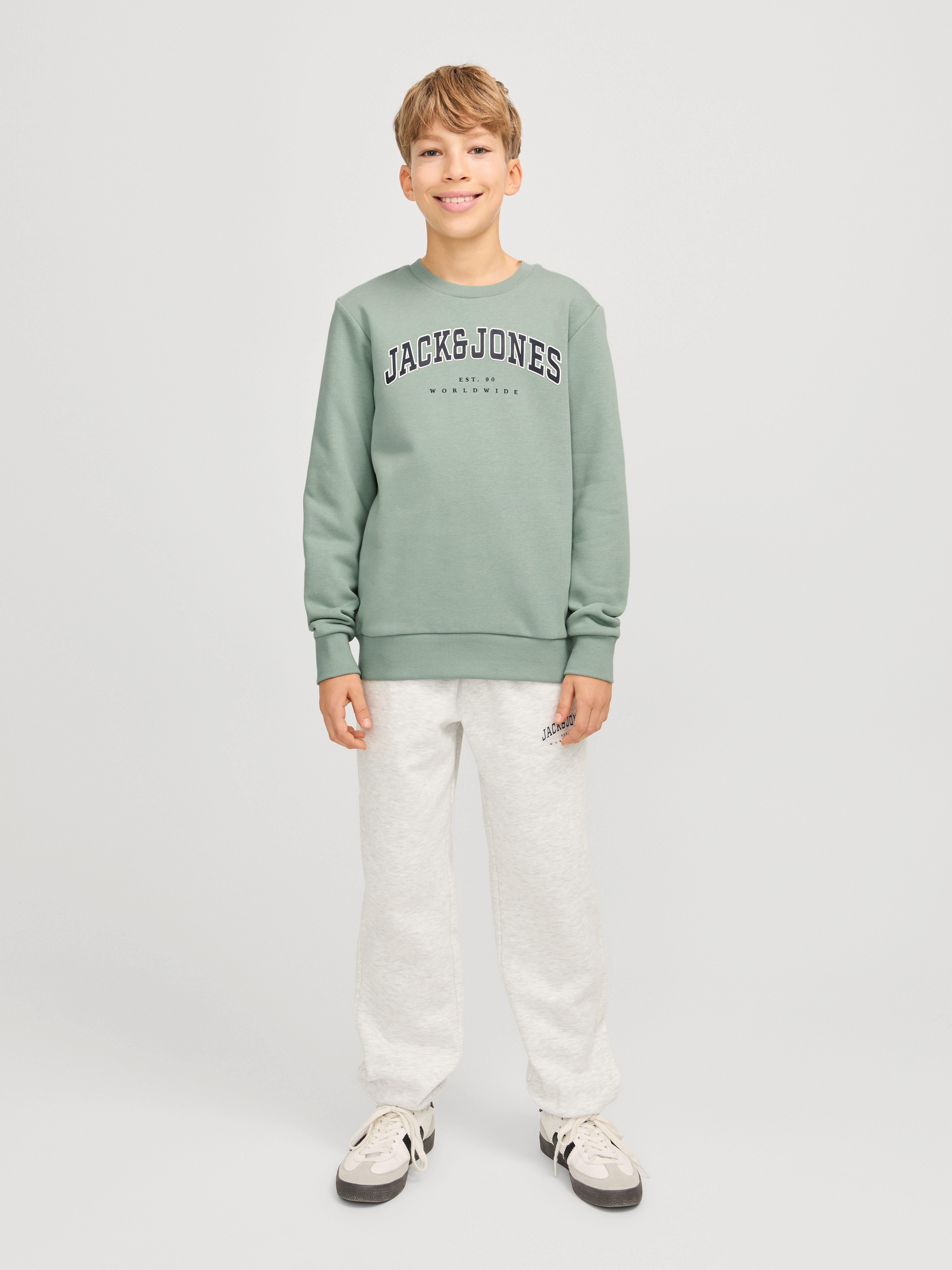 Jack & Jones Junior Sweatshirt JJECALEB VARSITY SWEAT CREW NECK SN JNR