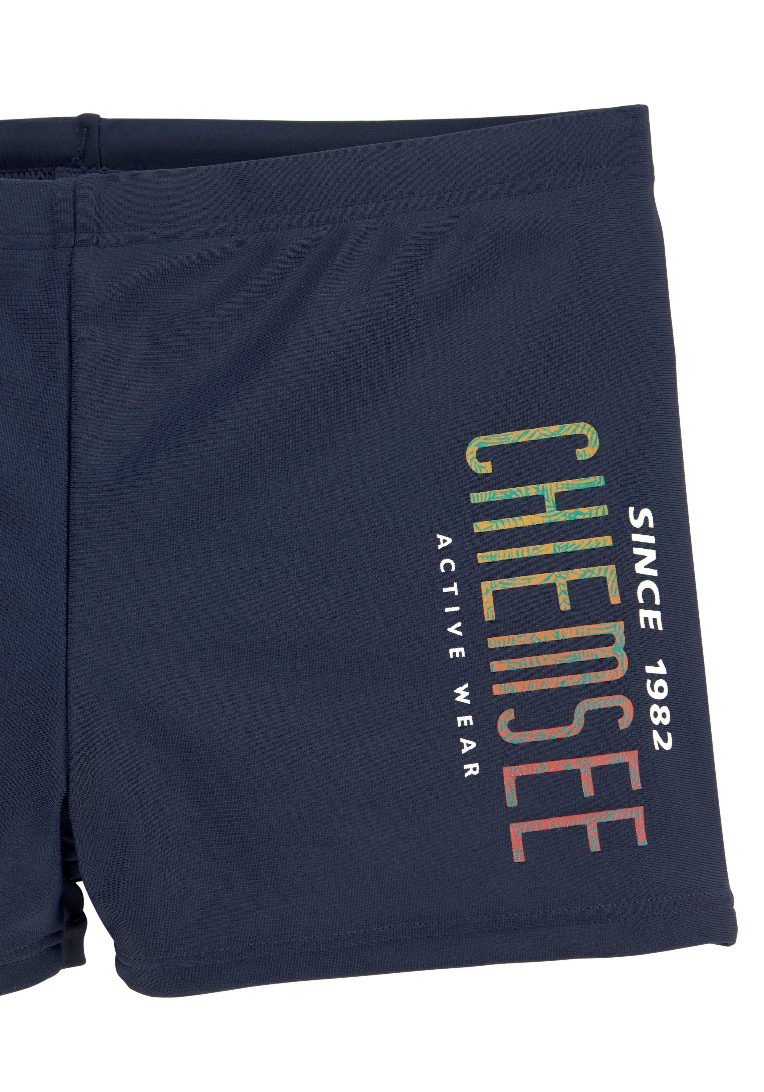 Chiemsee Zwemboxer met logoprint