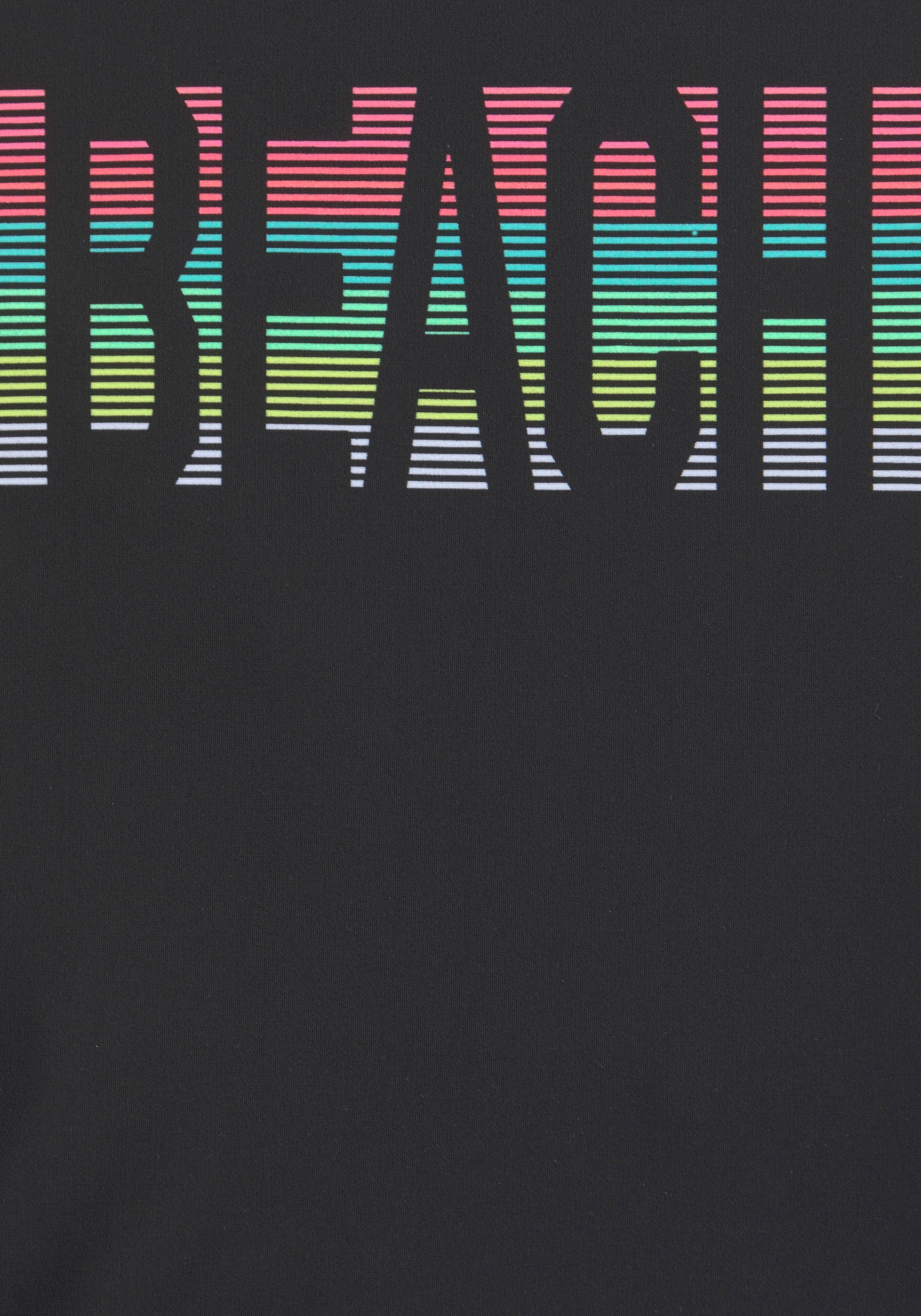 Bench. Badpak met op dessin geplaatste print