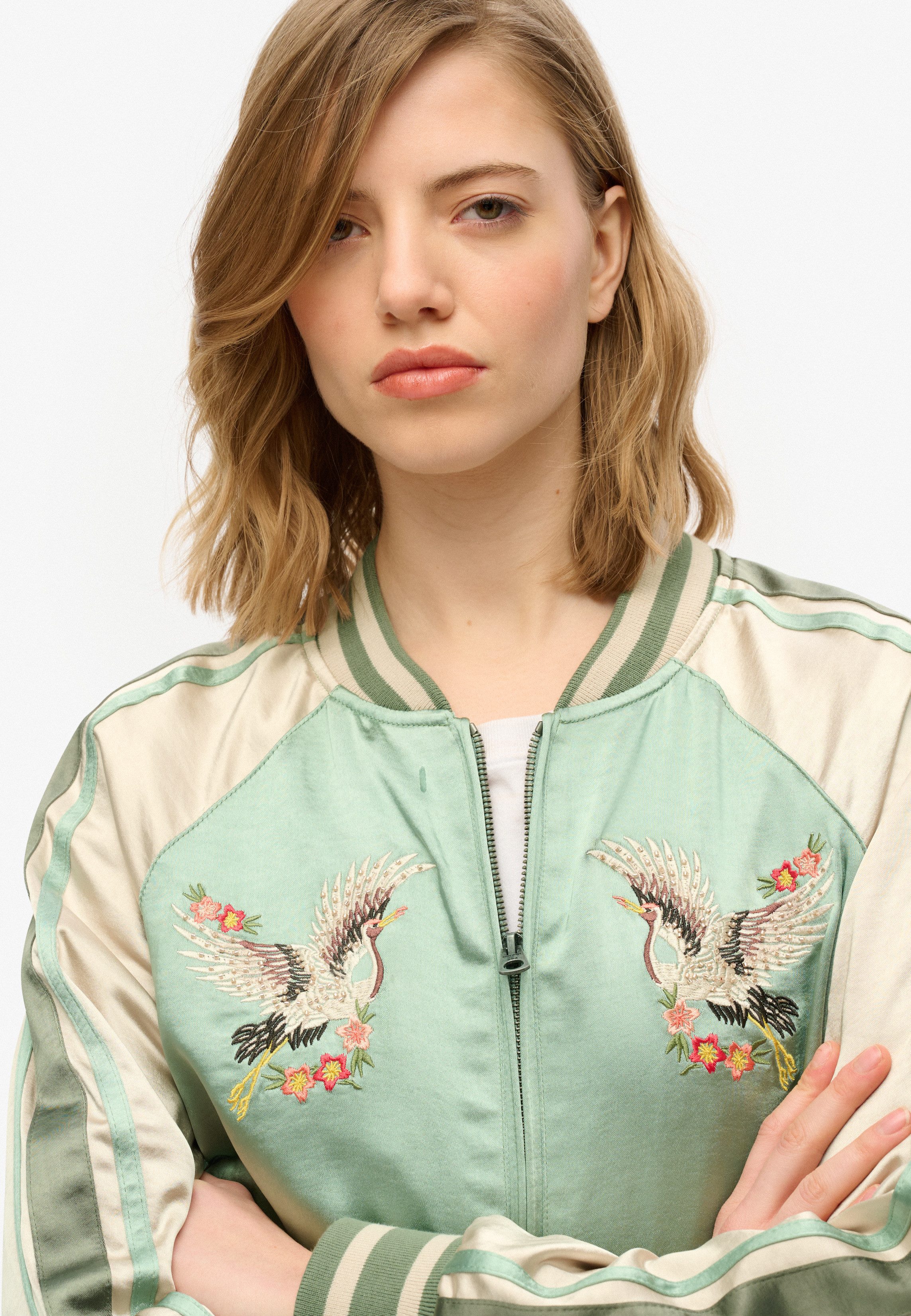 Superdry Bomberjack SUIKAJAN EMBROIDERED BOMBER