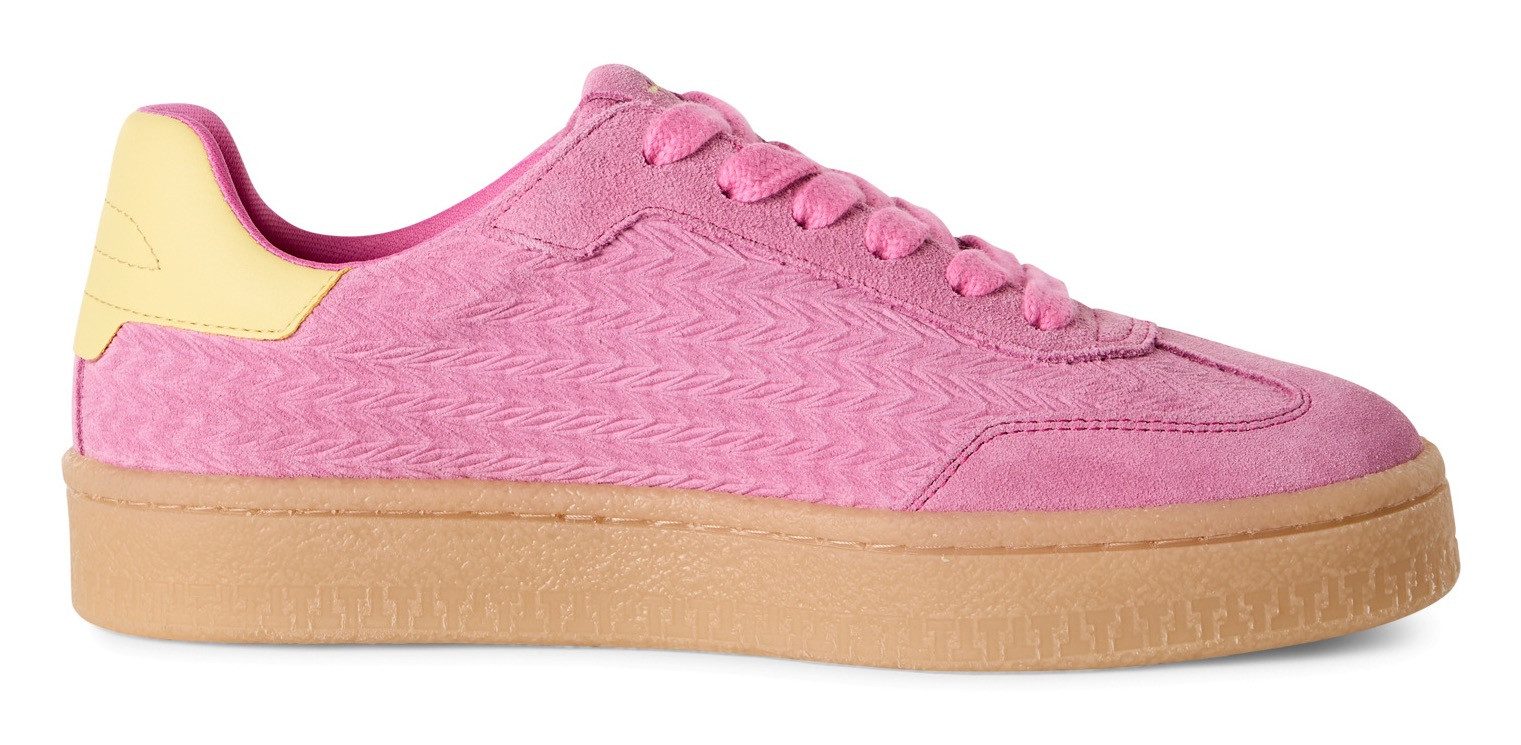 Tamaris Plateausneakers , vrijetijdsschoen, halfschoen, veterschoen met gepolsterde schacht