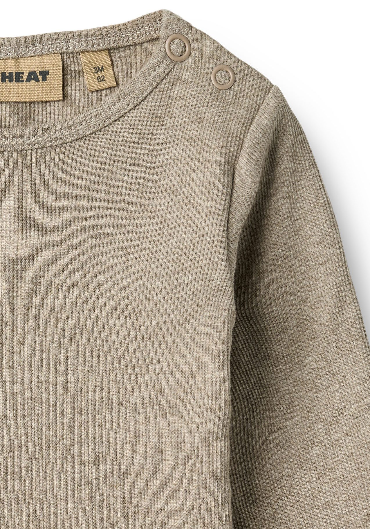 WHEAT Body Rib Body L/S Spencer