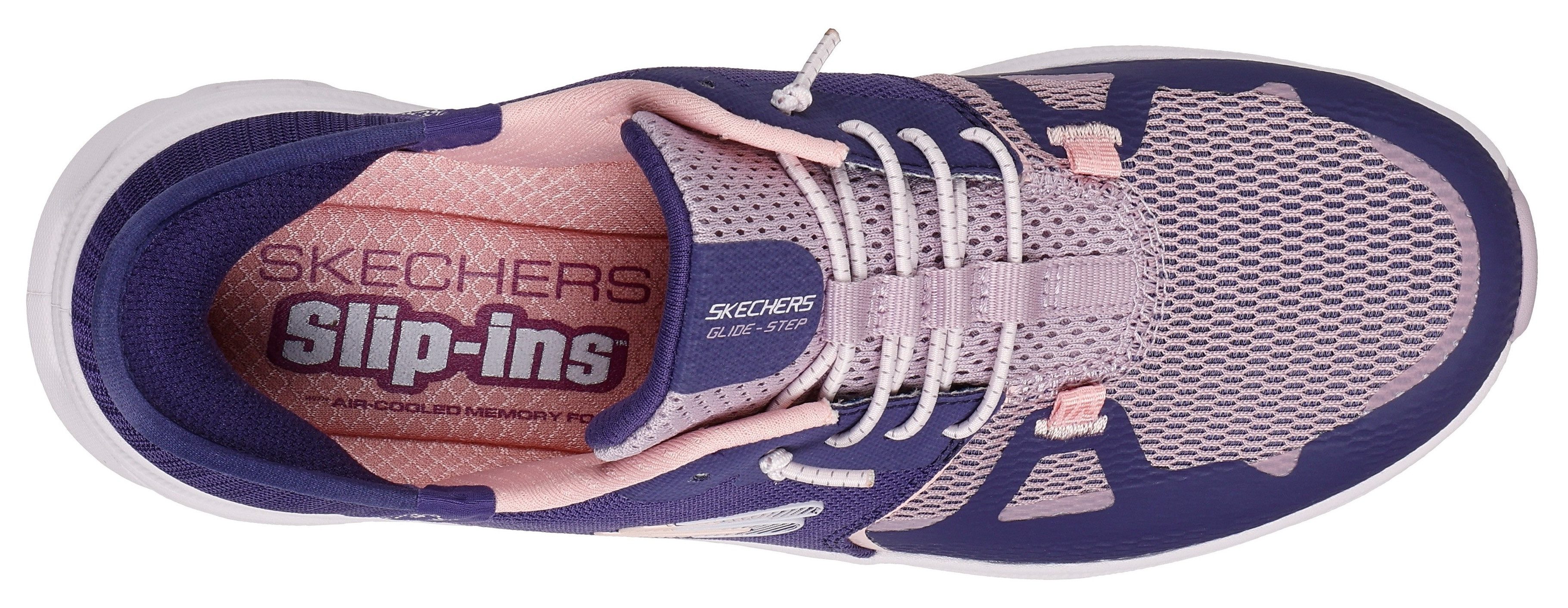Skechers Slip-on sneakers GLIDE-STEP PRO Slippers, vrijetijdsschoen met comfortabele hielkussenfunctie