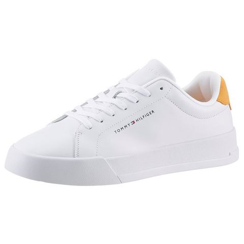 NU 20% KORTING: Tommy Hilfiger Sneakers TH COURT LEATHER