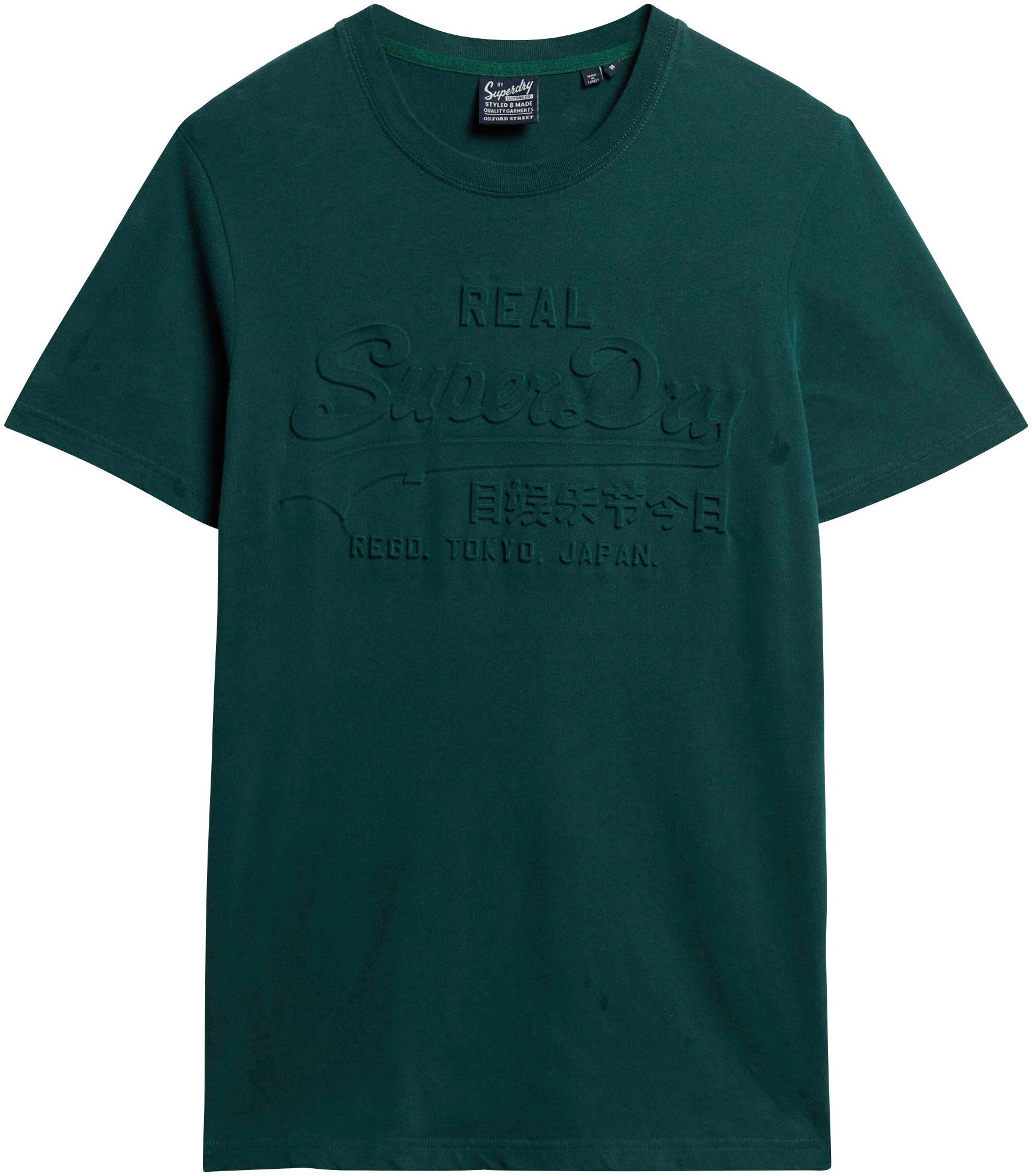Superdry T-shirt EMBOSSED VL T SHIRT
