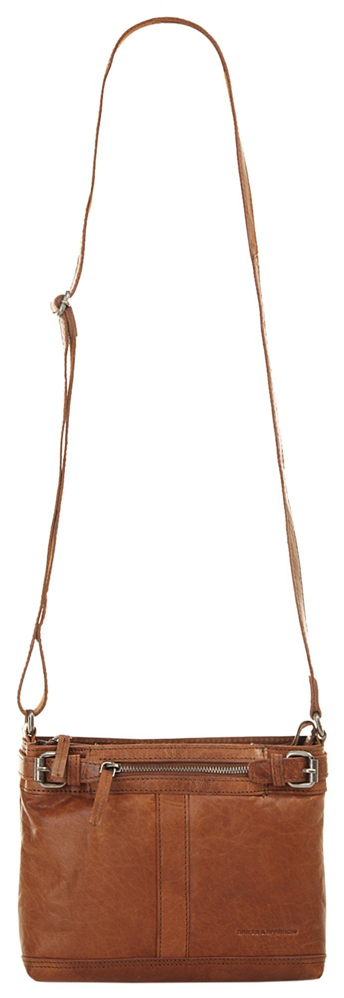 Spikes & Sparrow Schoudertas echt leder