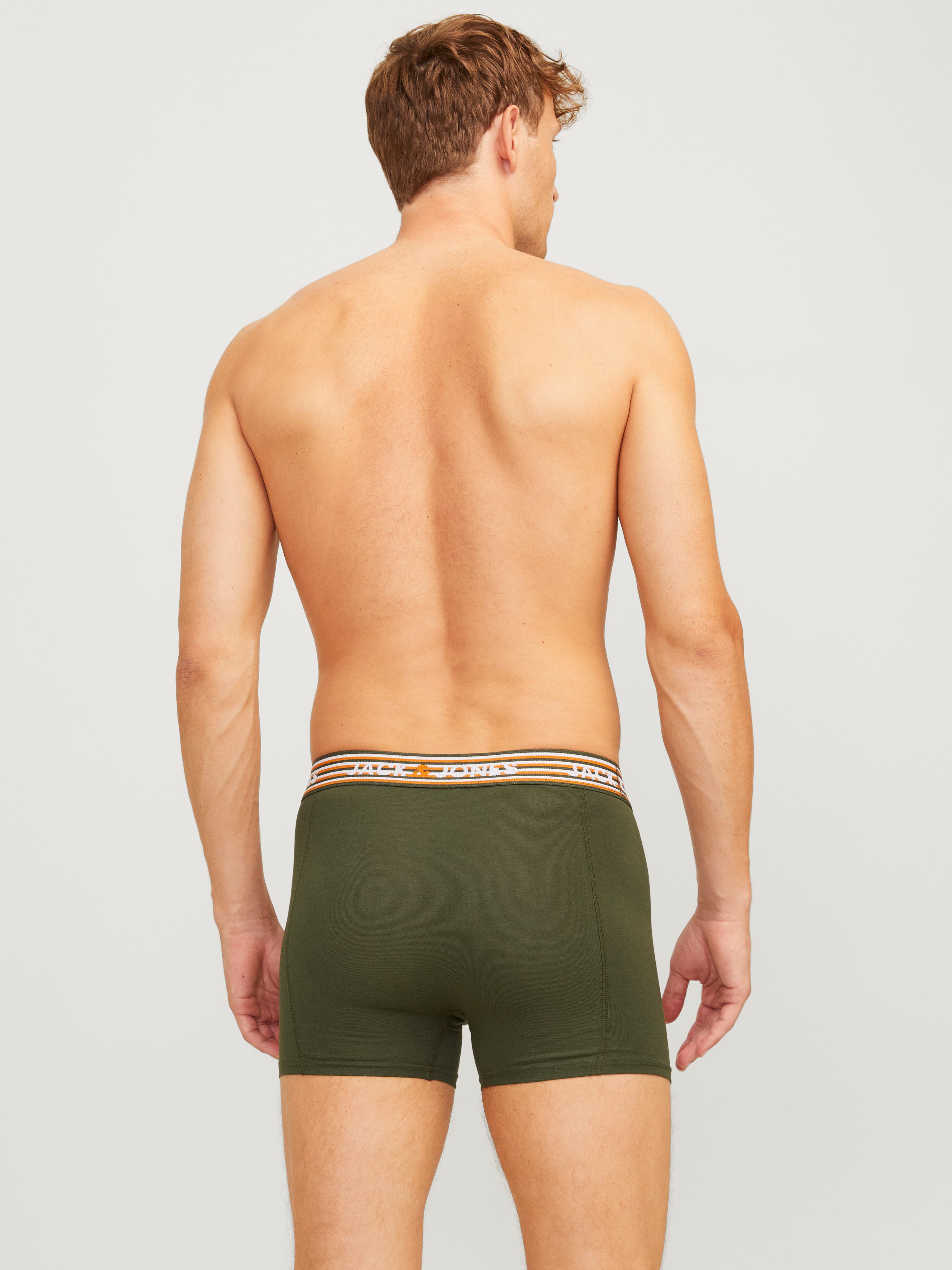 Jack & Jones Trunk JACDARVIN SOLID TRUNKS 3 PACK SN (set 3 stuks)