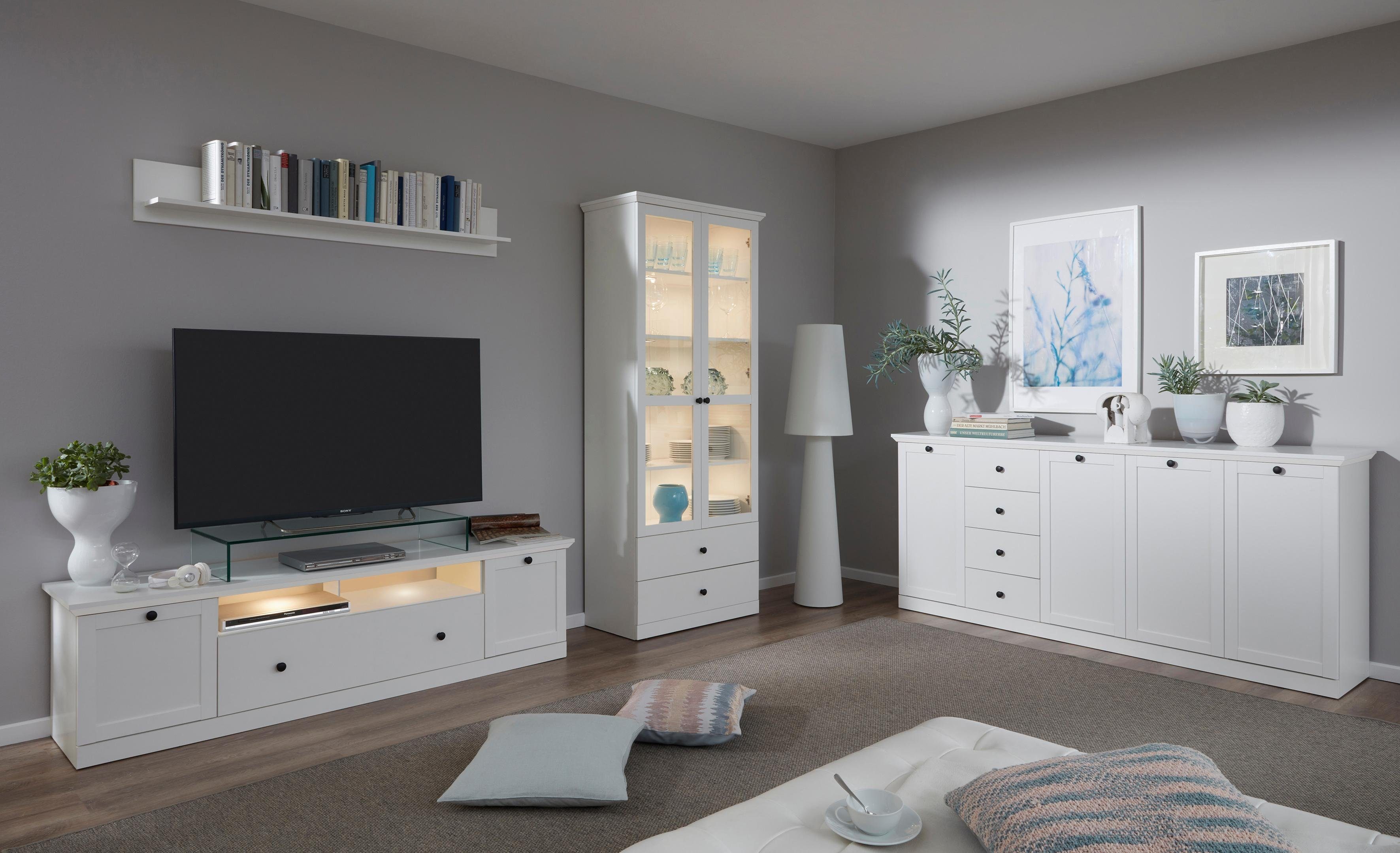 Home affaire Dressoir Örebro Commode, tijdloze landhuisstijl, met volledige uittrekbaarheid