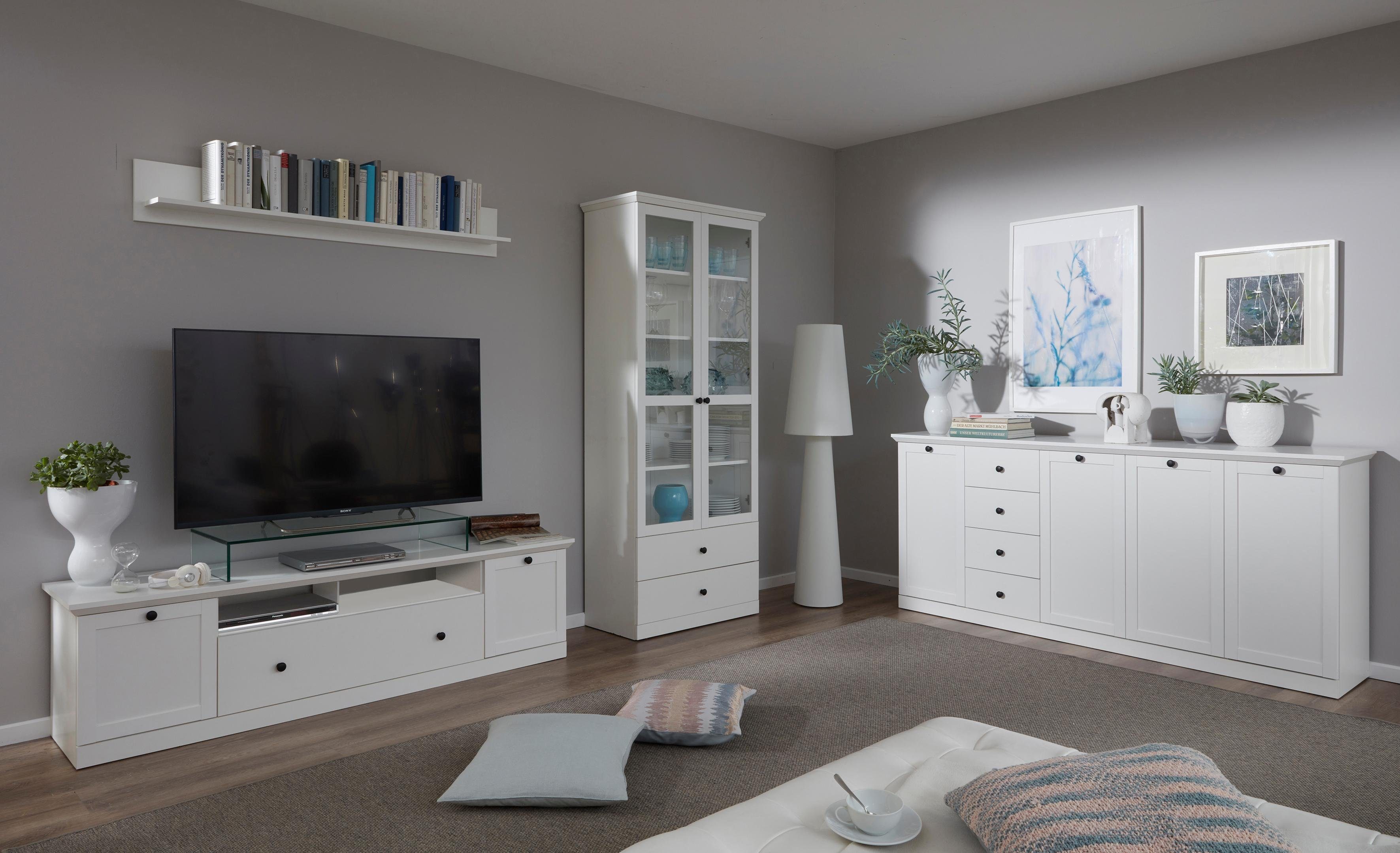 Home affaire Tv-meubel Örebro Commode, tijdloze landhuisstijl, verlichting optioneel