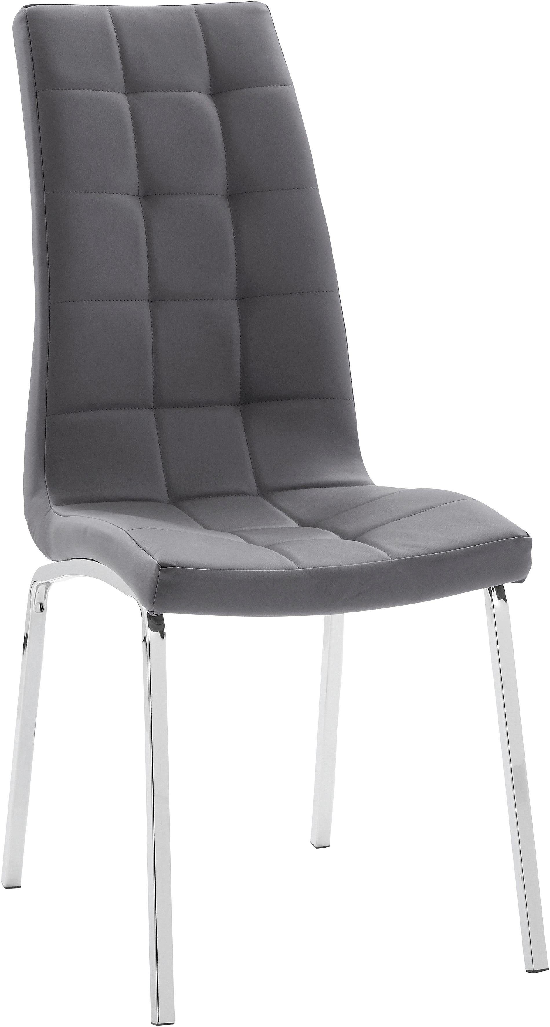 INOSIGN Eethoek Perez/paars met 4 stoelen, tafel uittrekbaar, breedte 160-200 cm (set, 5-delig)